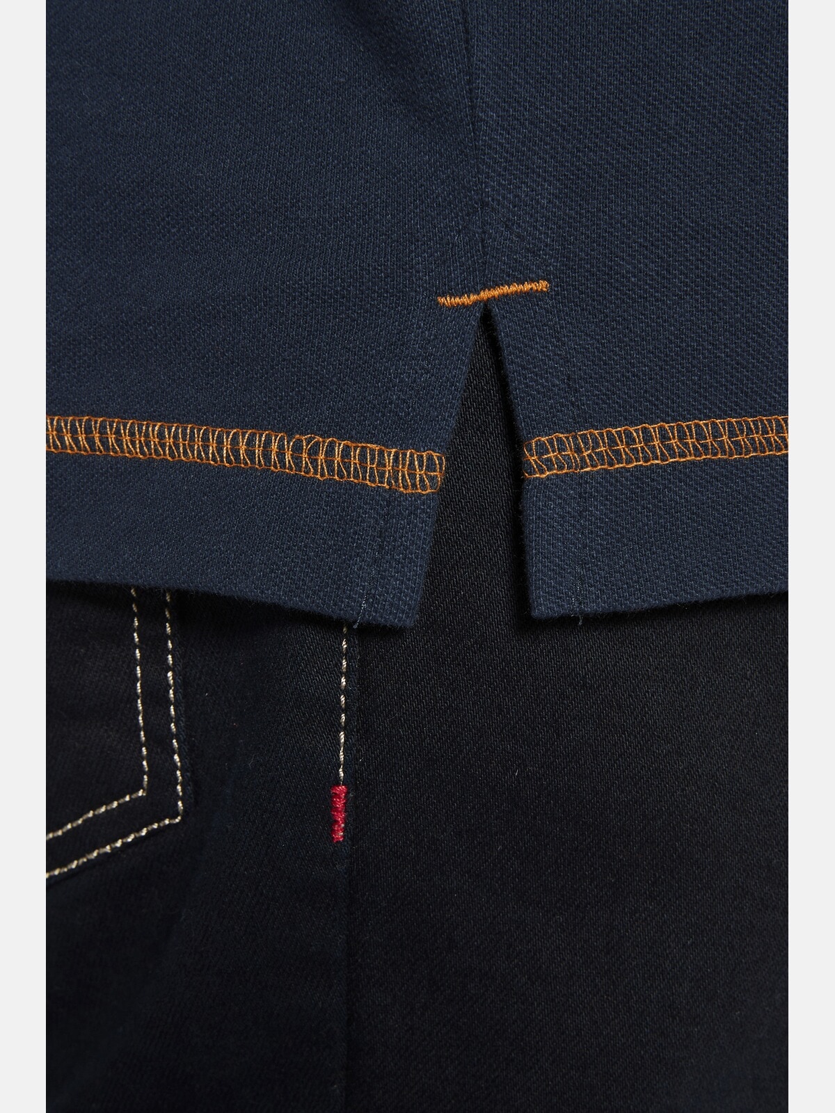 Jan Vanderstorm Poloshirt »Poloshirt RANDO«, (1 tlg.), mit drei Patches