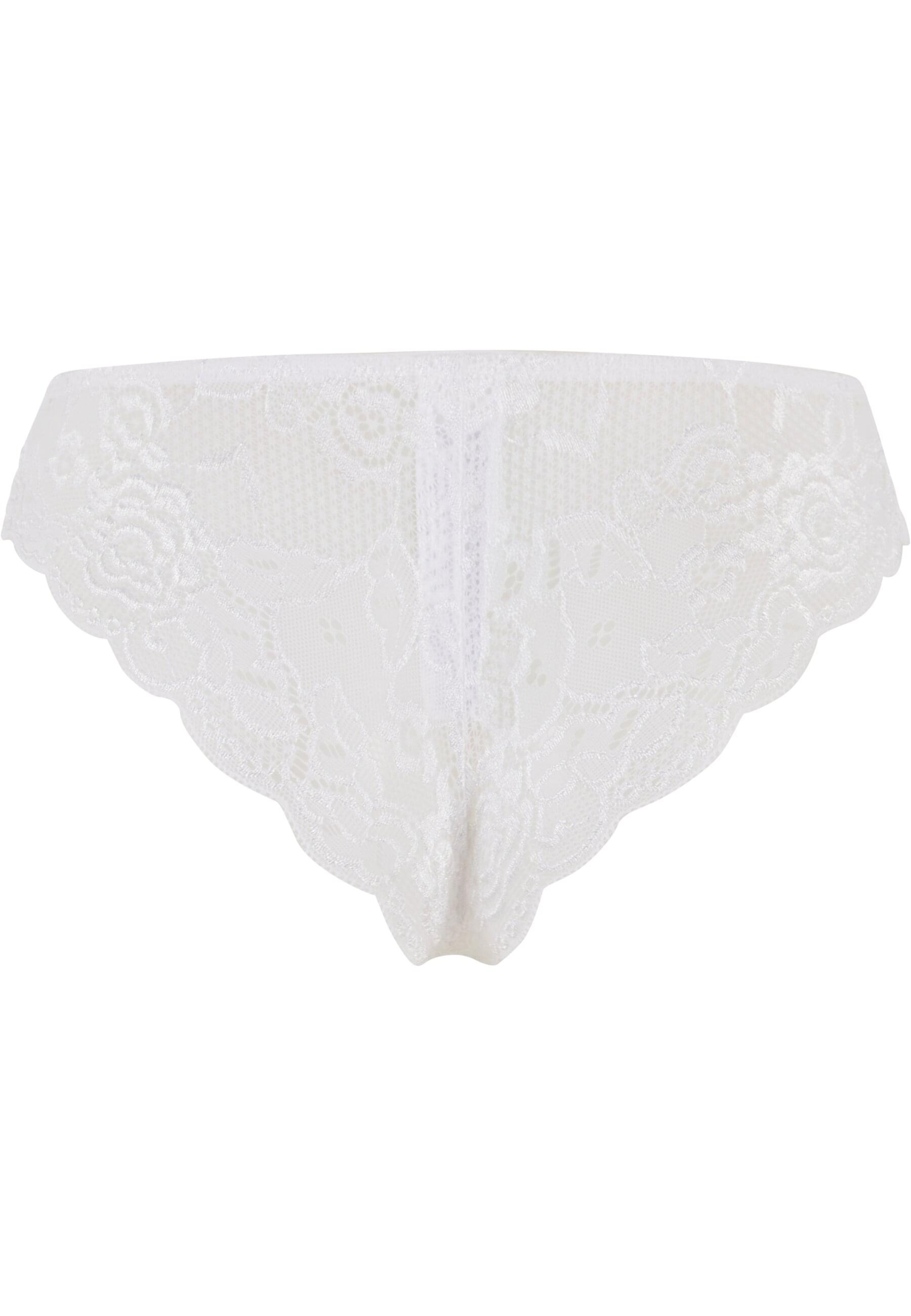 URBAN CLASSICS Panty »Urban Classics Ladies Allover Lace Brazilian 2-Pack«
