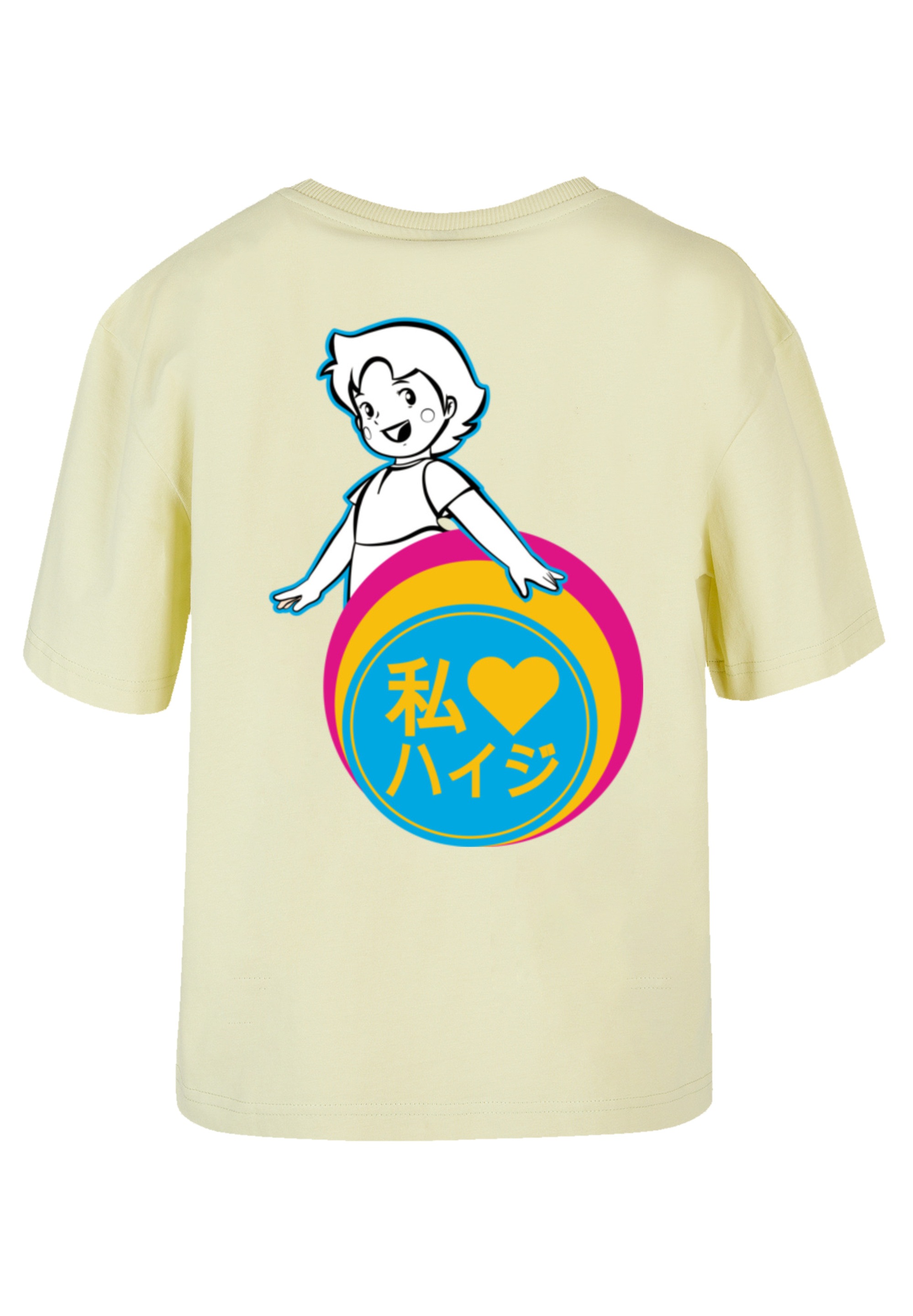 F4NT4STIC T-Shirt »Heidi Kopf Motiv Heroes of Childhood«, Nostalgie, Retro, Heroes of Childhood