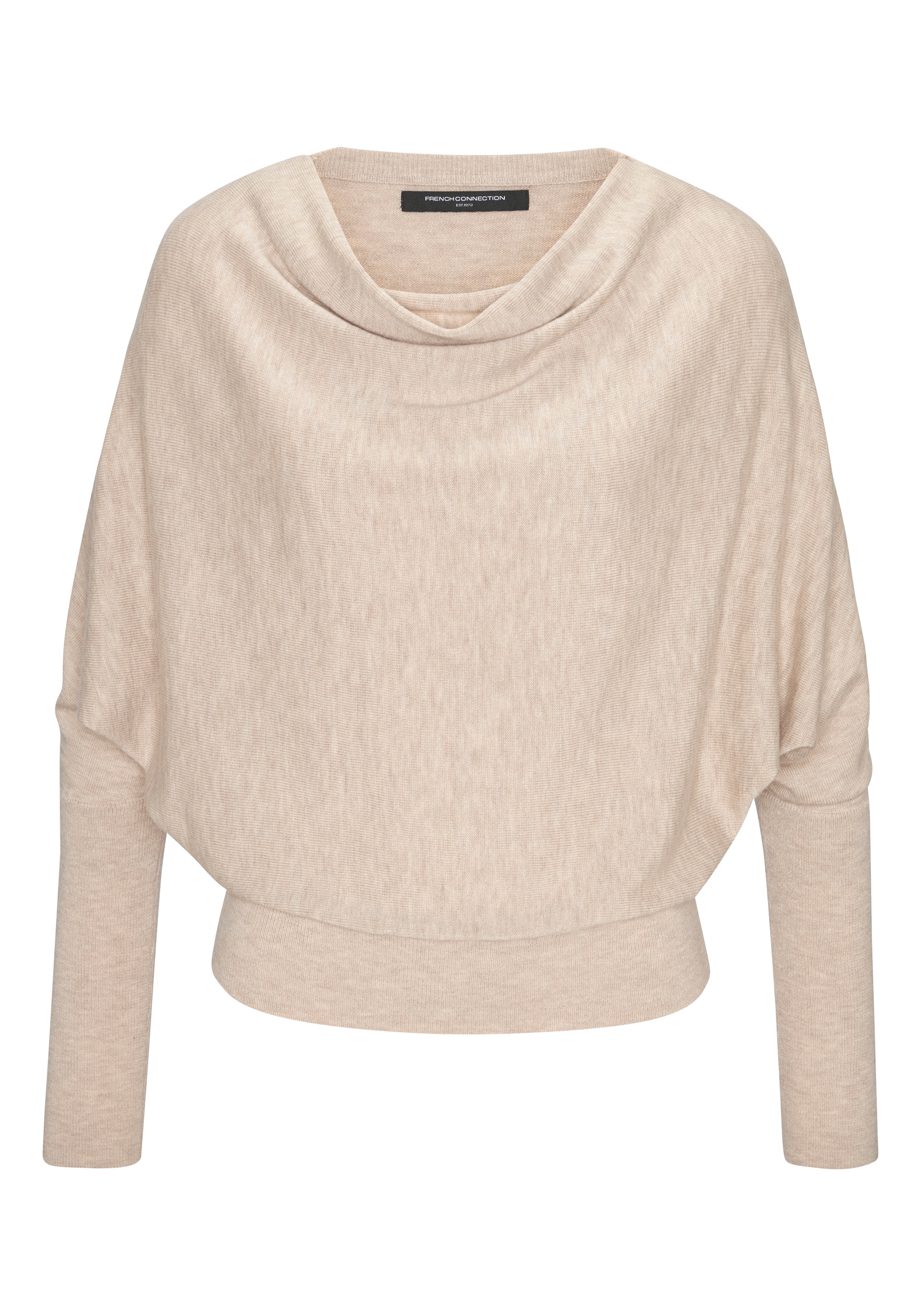 French Connection Wasserfallshirt hochwertiger Feinstrick
