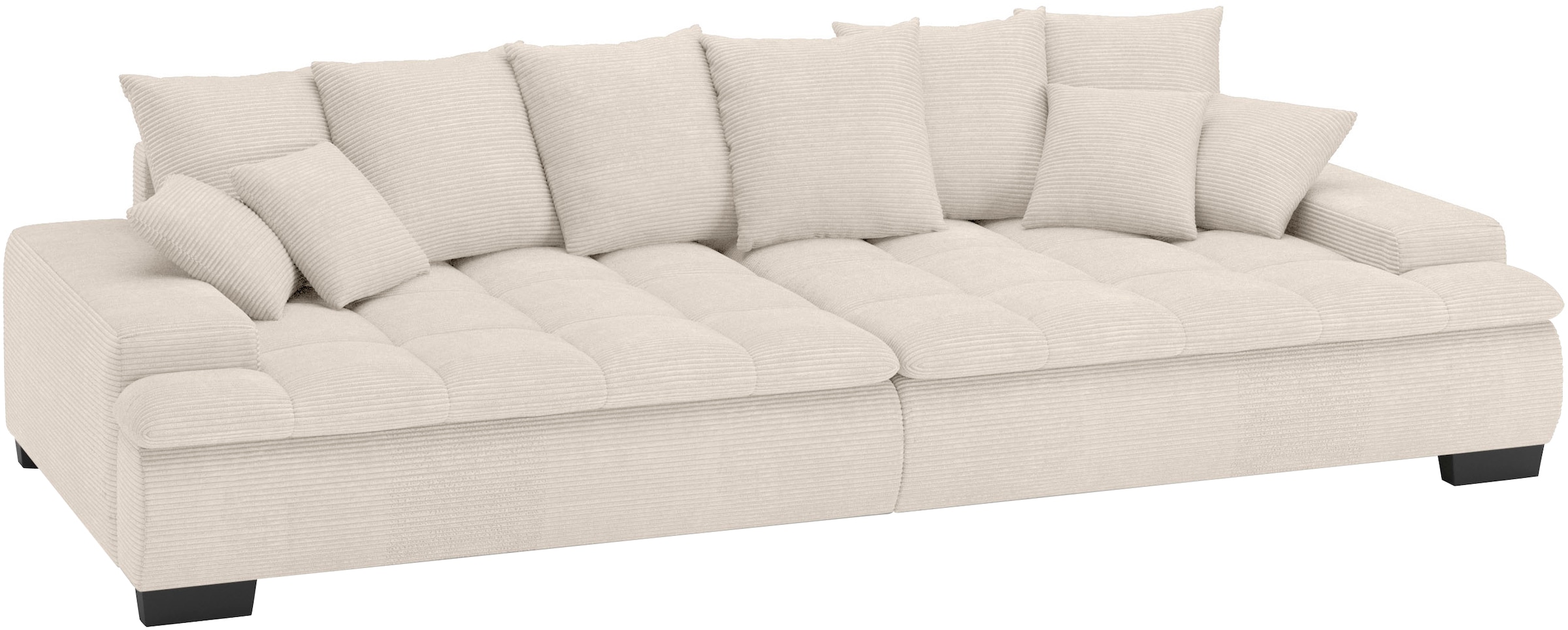 Mr. Couch Big-Sofa »Haiti II«, Wahlweise mit Kaltschaum - bis 140 kg belastbar