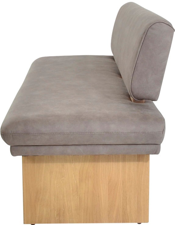 K+W Longbeach III Upholstered Bench Brown 204cm 3