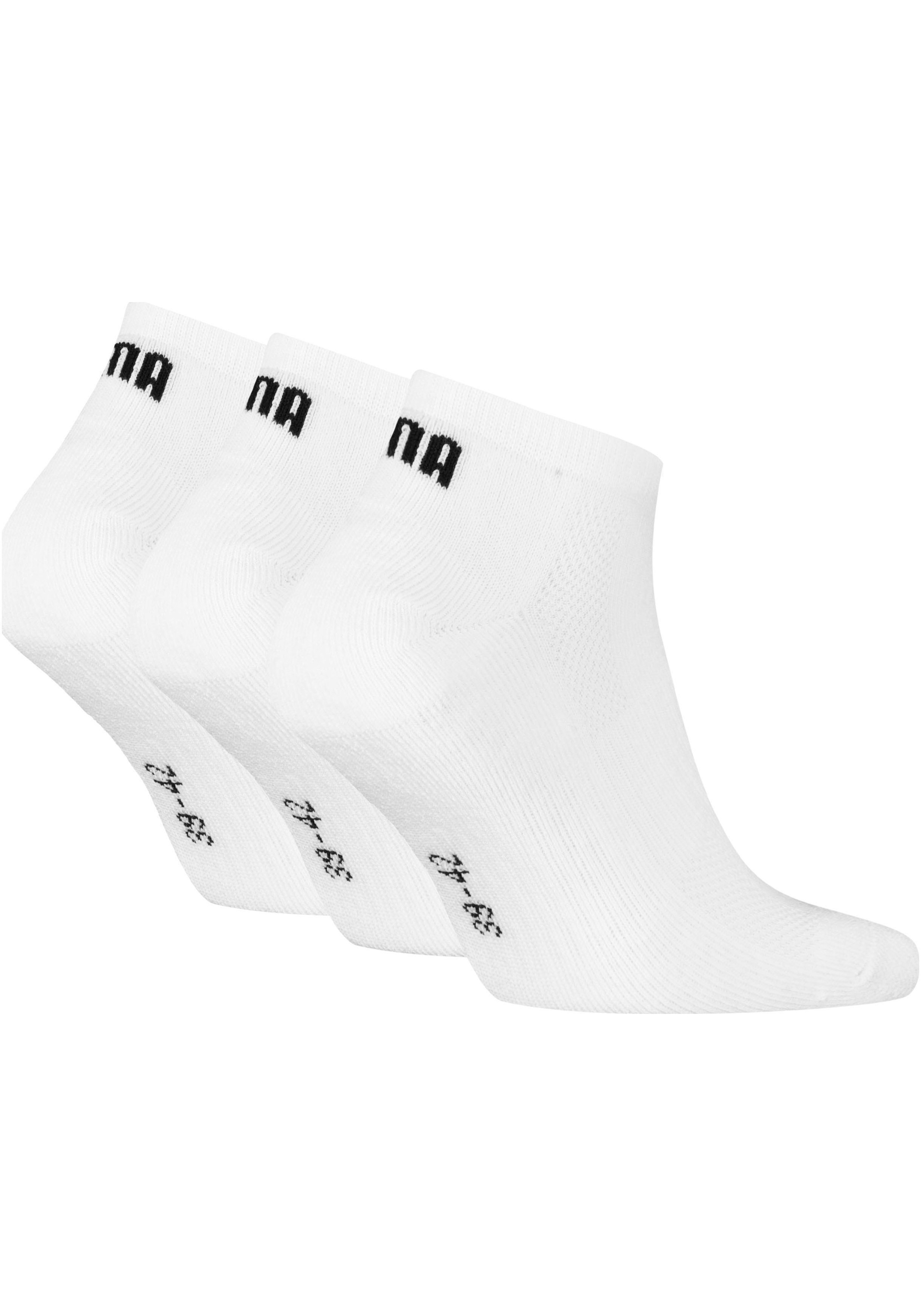 PUMA Sneakersocken "PUMA UNISEX CUSHIONED SNEAKER 3P" 3 Stk. tlg. mit Frott günstig online kaufen