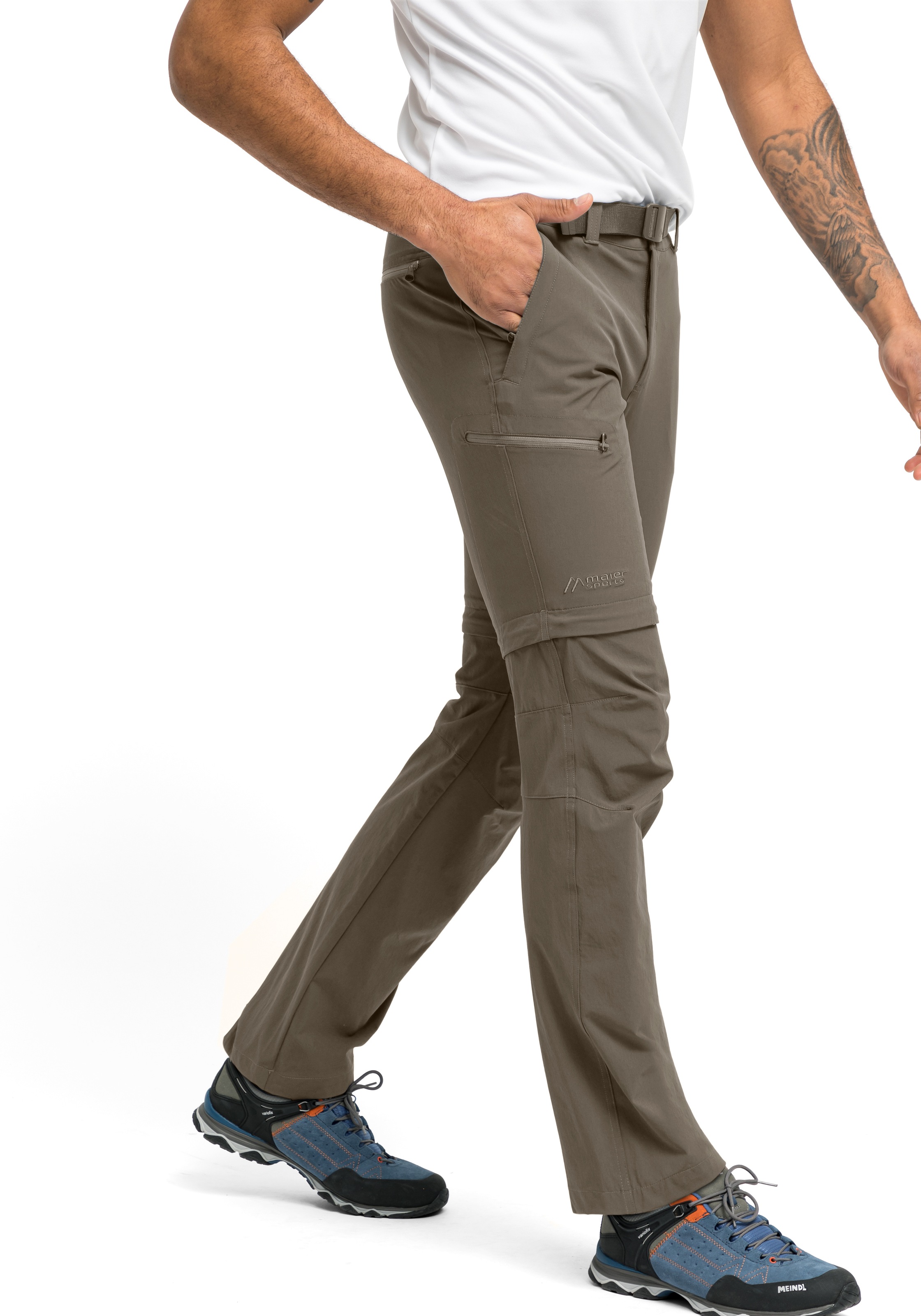 Maier Sports Funktionshose »Tajo 2«, Herren Wanderhose, zipp-off Outdoor-Hose, 4 Taschen, Regular Fit