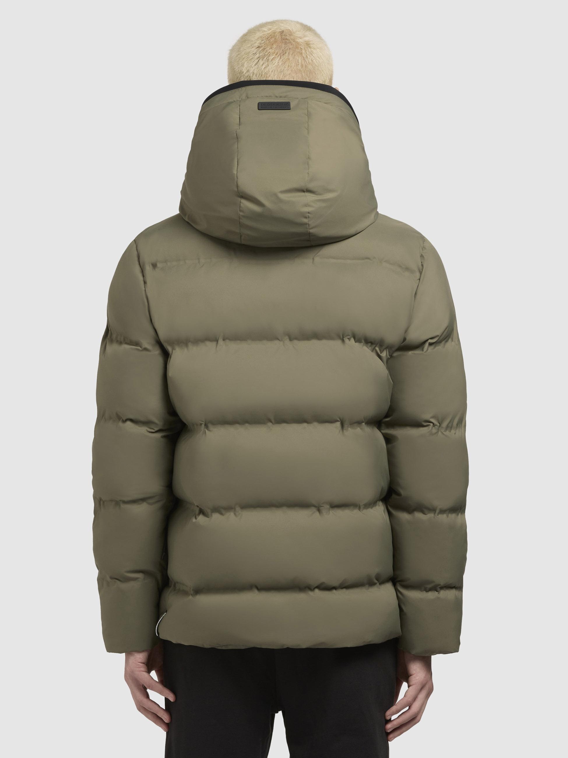 khujo Steppjacke »Silas2«, mit Kapuze, Warme Herren Winterjacke mit großer Kapuze