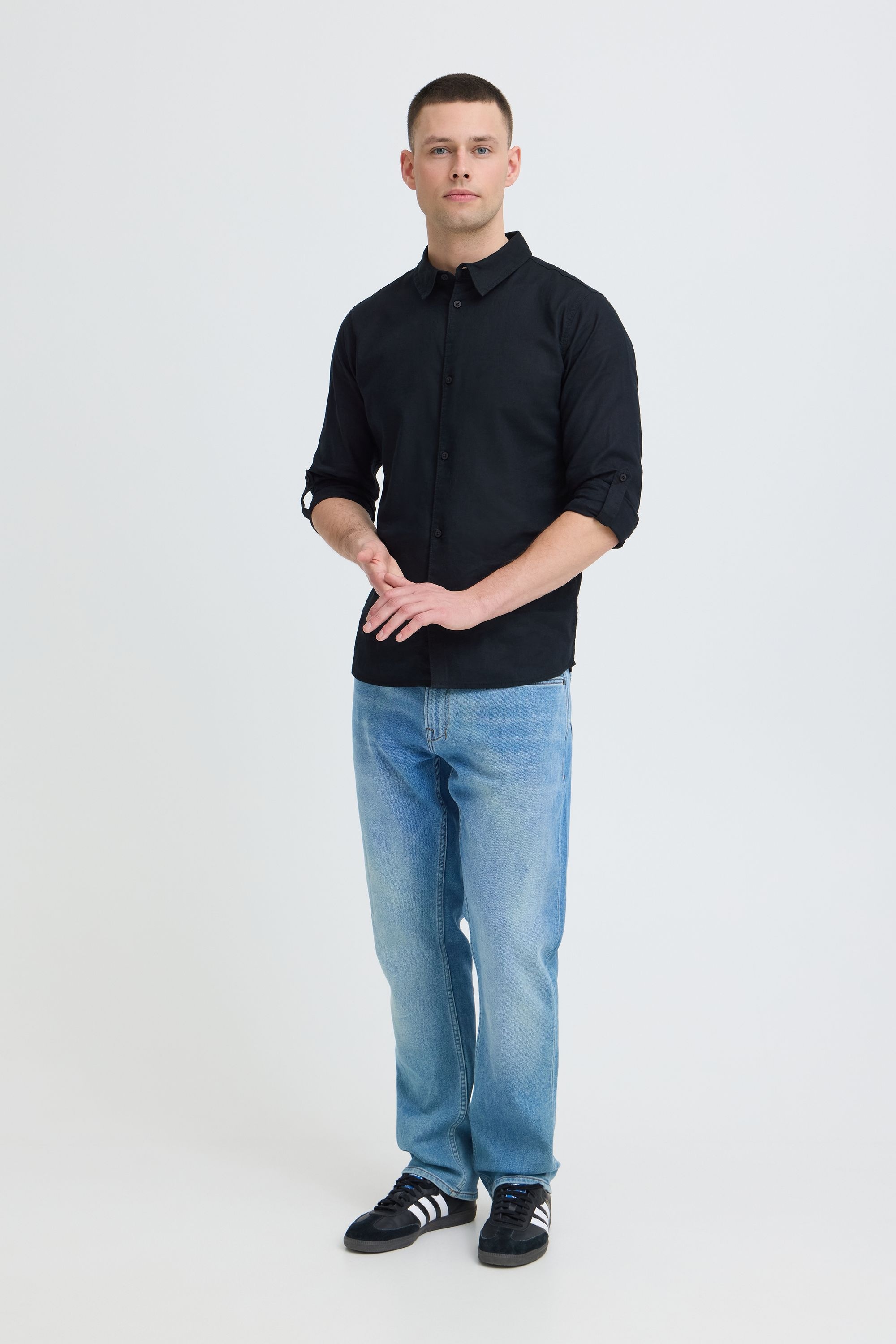 Indicode Leinenhemd "Leinenhemd IDMonko" günstig online kaufen