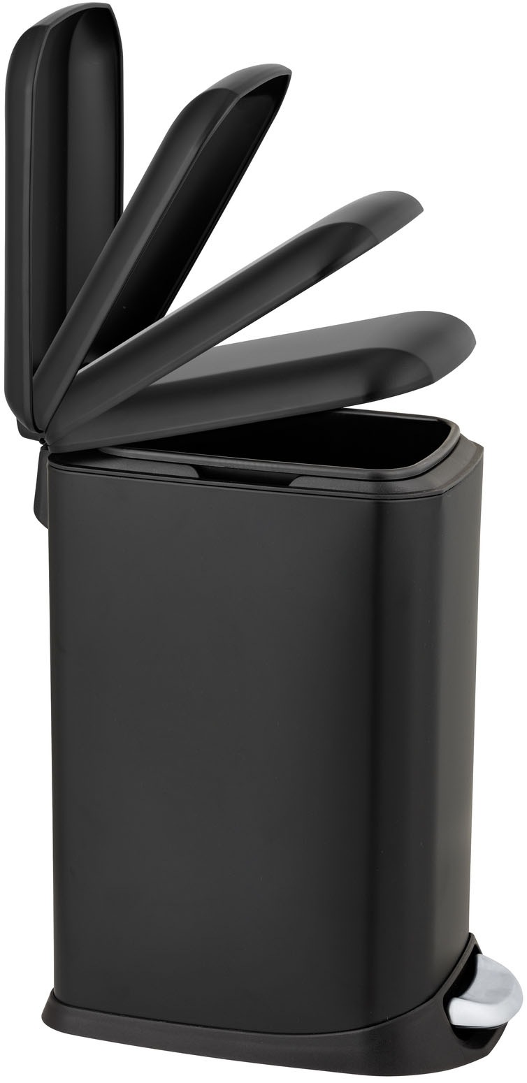 WENKO Mülleimer "Modell Design" 1 Behälter Abfalleimer mit Absenkautomatik günstig online kaufen