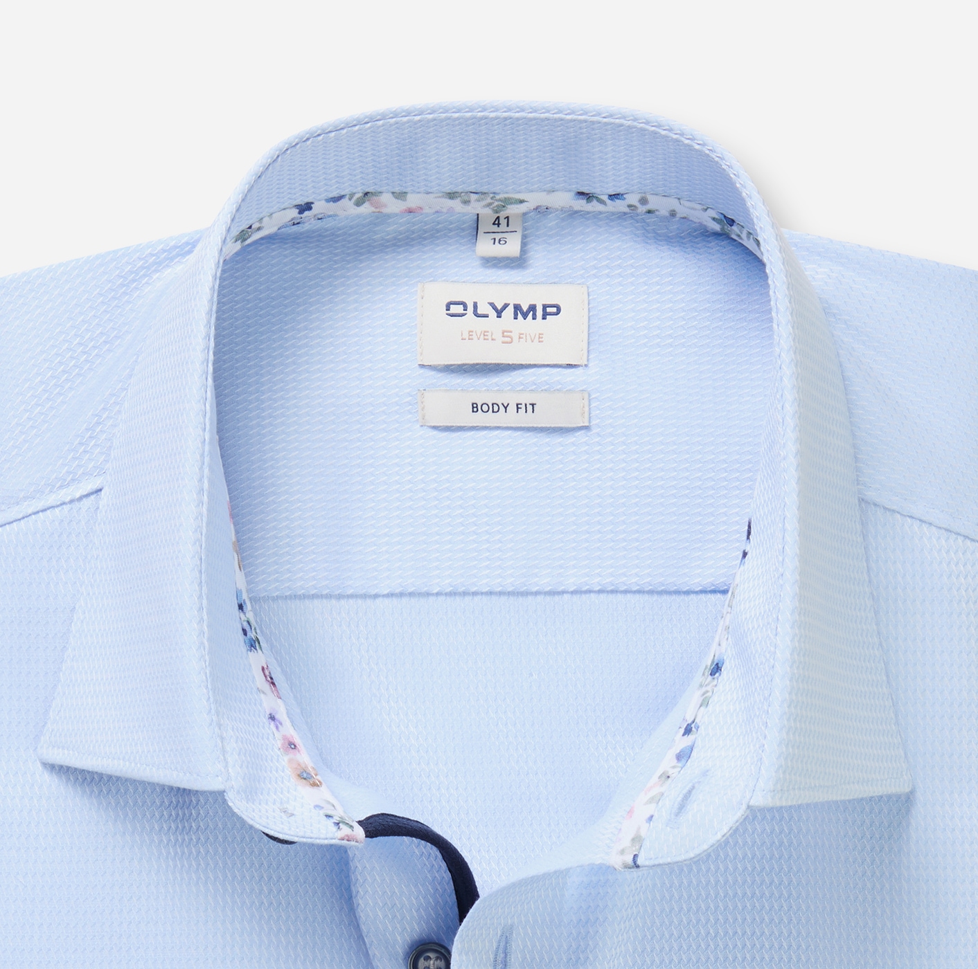 OLYMP Langarmhemd »Level Five« Businesshemd, body fit, Kentkragen