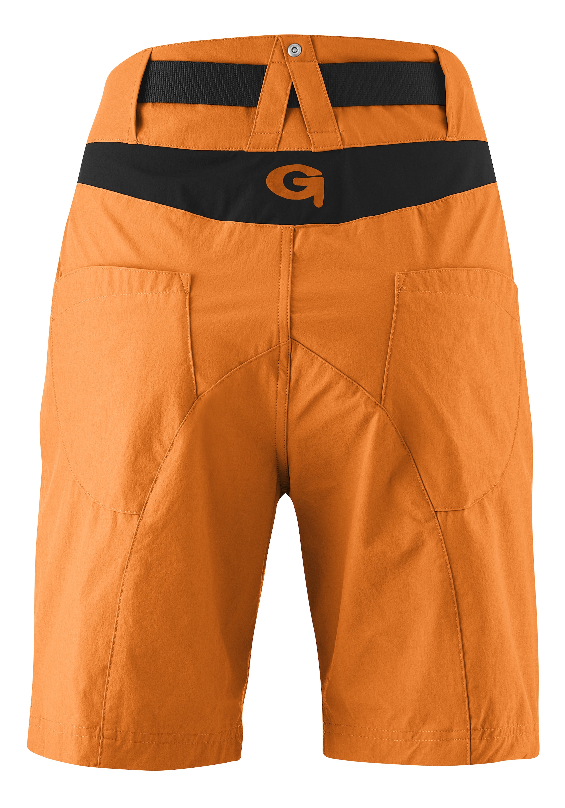 Gonso Fahrradhose »Mira Basic«, kurze Damen Radhose mit Sitzpolster, wasserabweisend, inkl. Gürtel