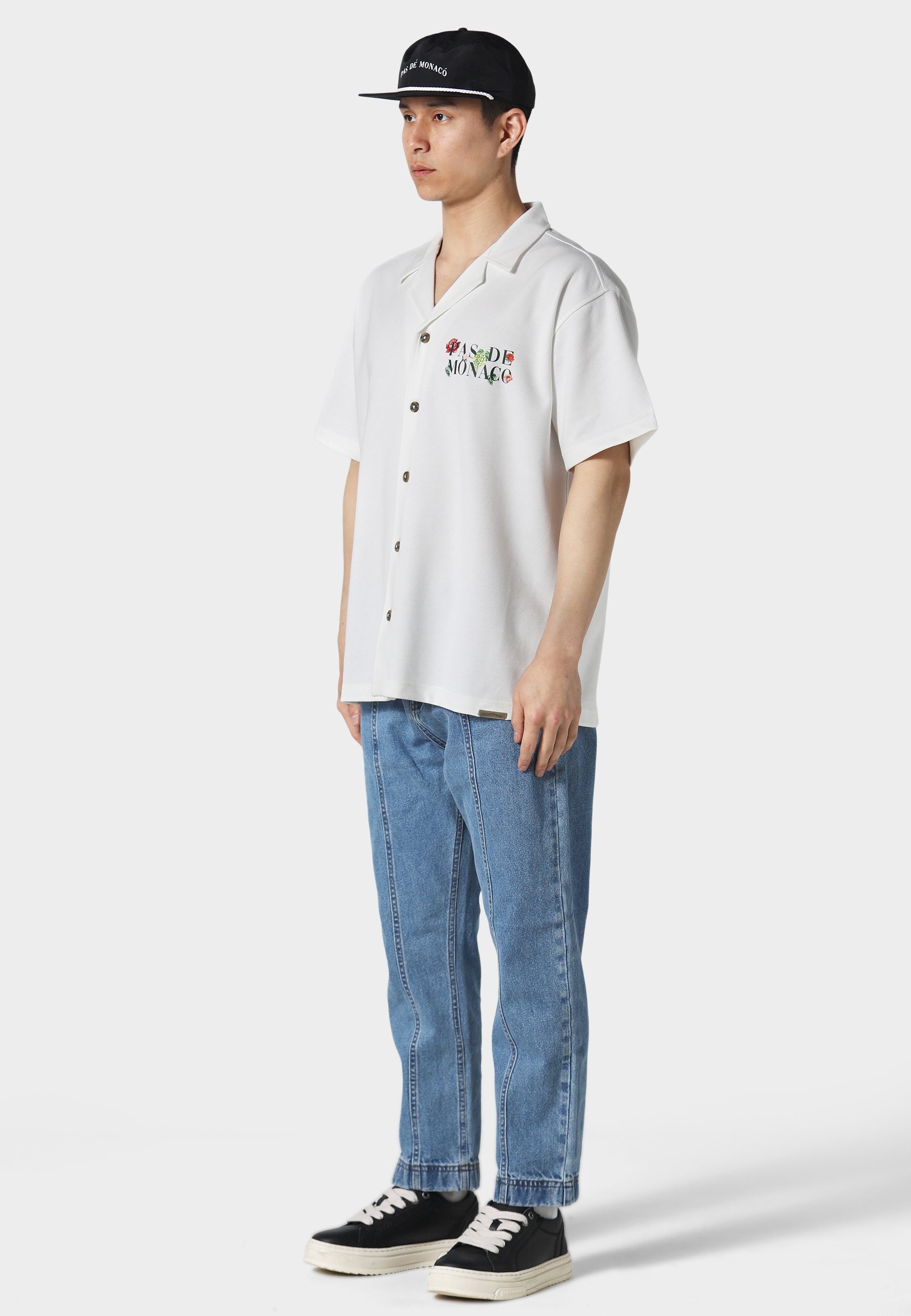 Pas De Monaco Kurzarmshirt »Pas De Monaco FLORALE CUABAN SHIRT« 1 Stk.