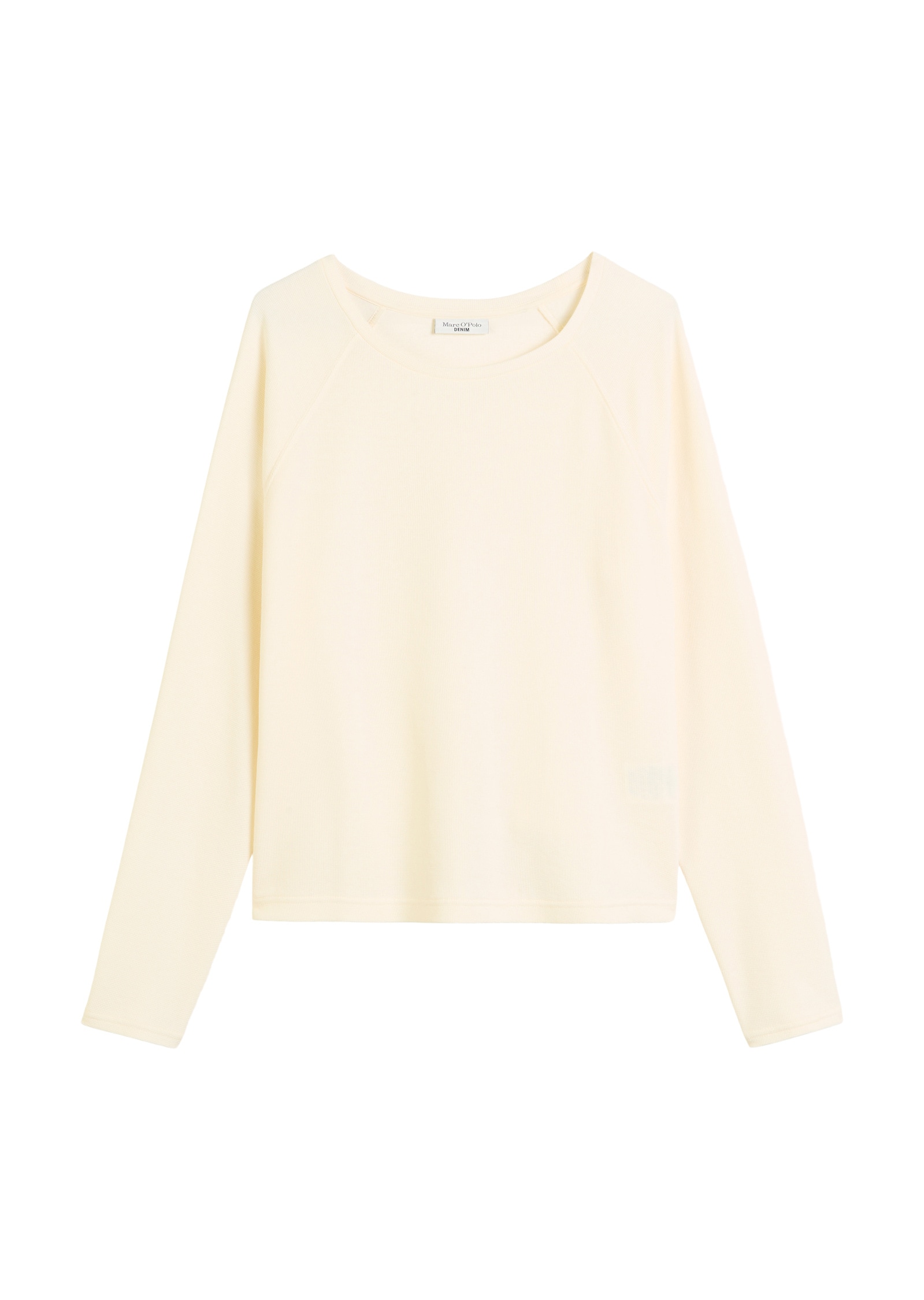 Marc O'Polo DENIM Langarmshirt »aus weichem Waffle-Jersey«