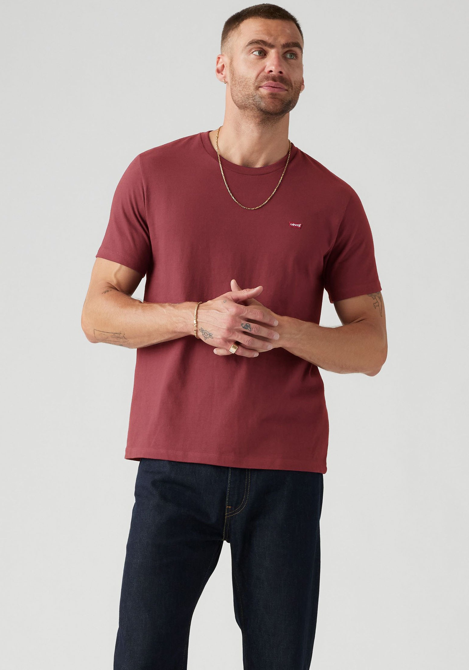 Levis T-Shirt "ORIGINAL HM TEE" mit Logo Print günstig online kaufen