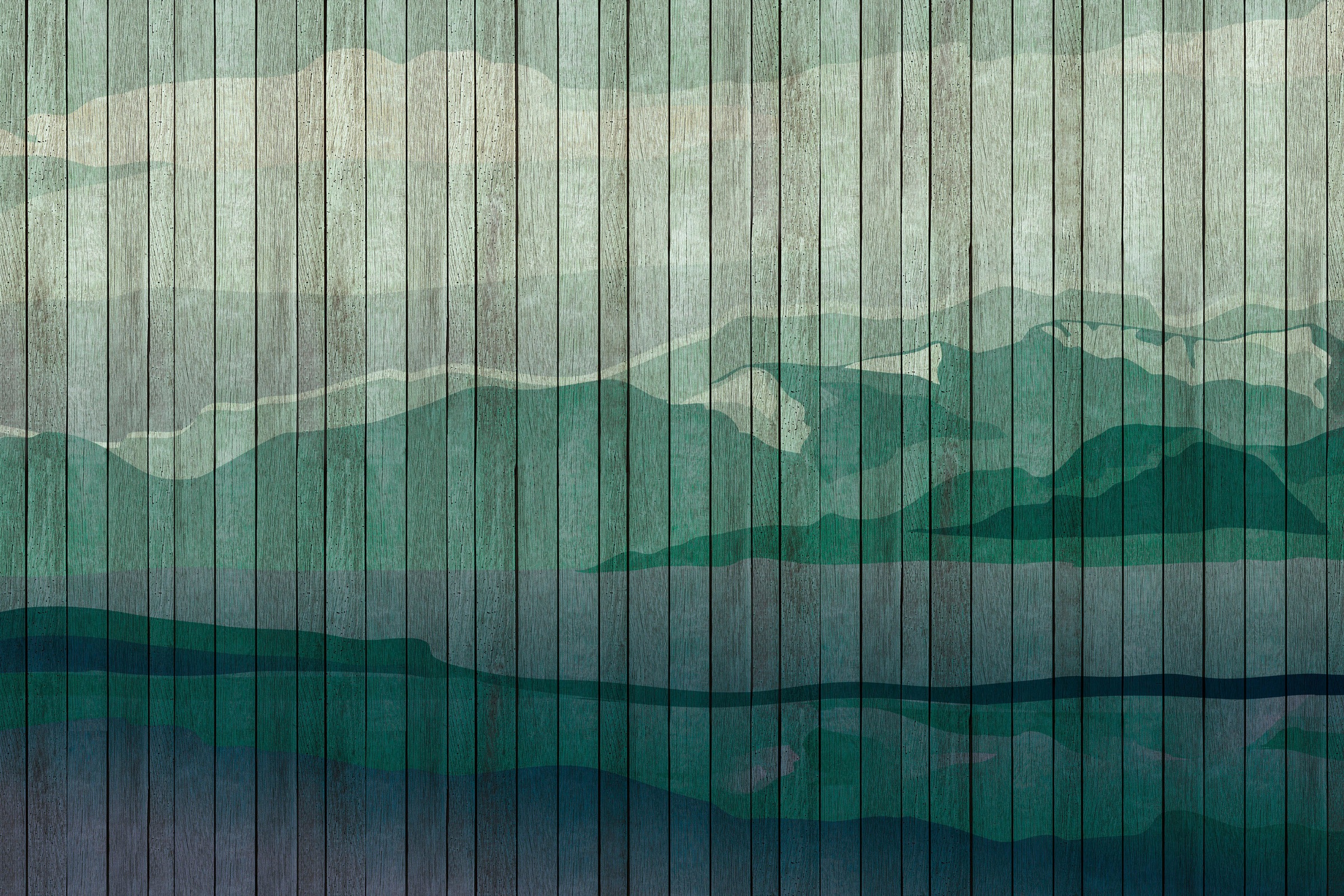 A.S. Création Leinwandbild »mountains 3«, Kunst-Landschaft-Kinder, (1 St.), Keilrahmen Landschaft Berge Gebirge Leinwand-Bild Wohnzimmer modern