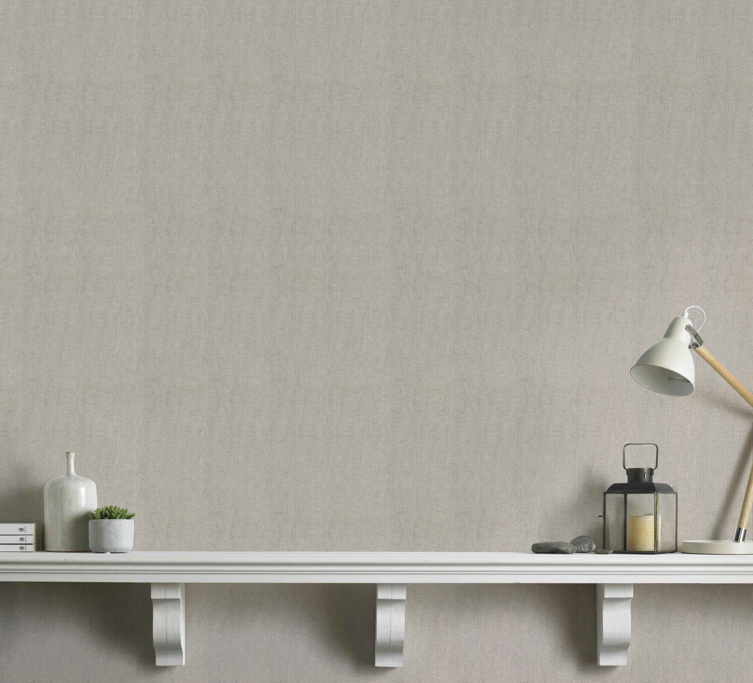 WOW Vliestapete »Gewebe«, Beige - 10m x 52cm