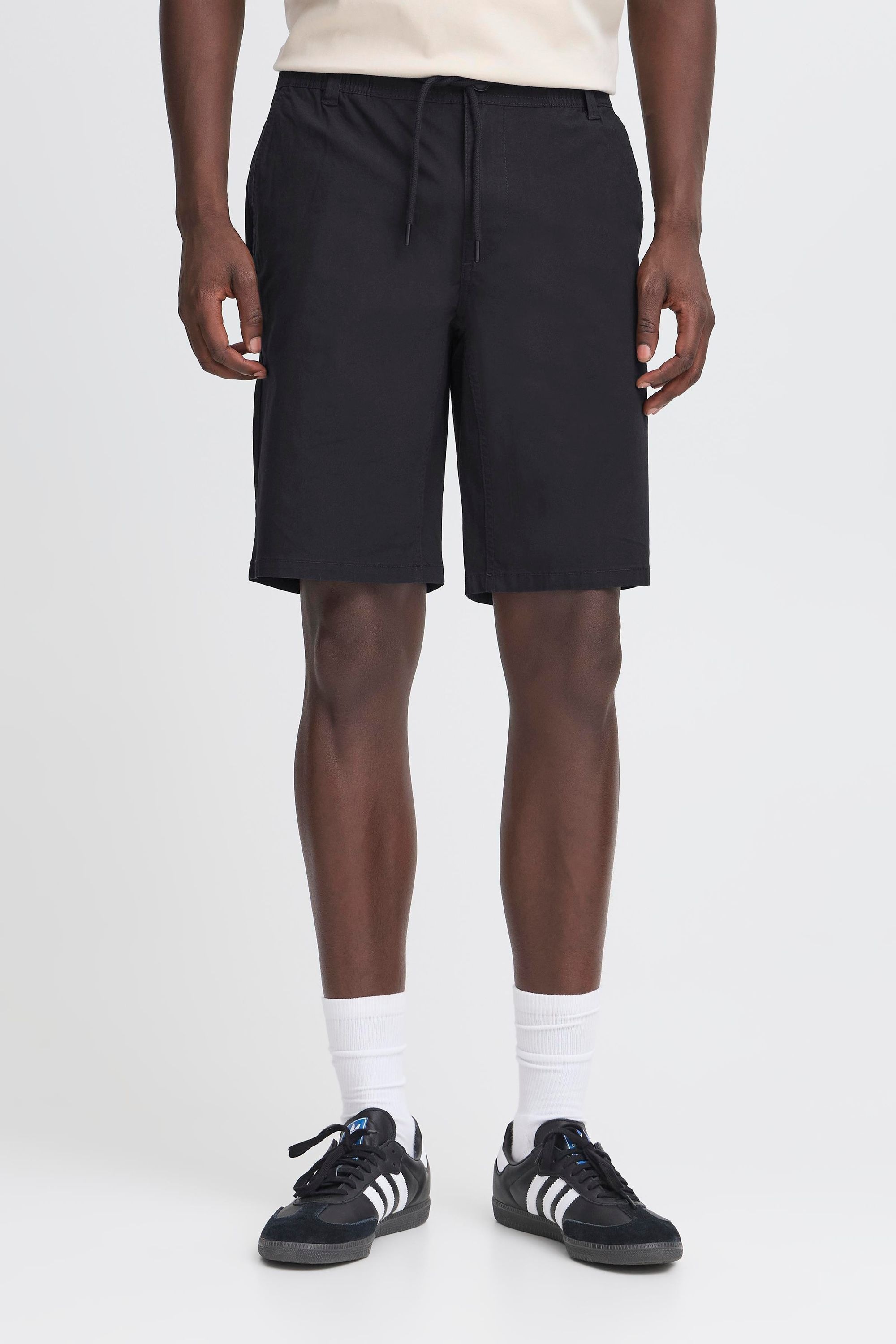 BLEND BHTibo Herren Chino Shorts Schwarz Größe S 2