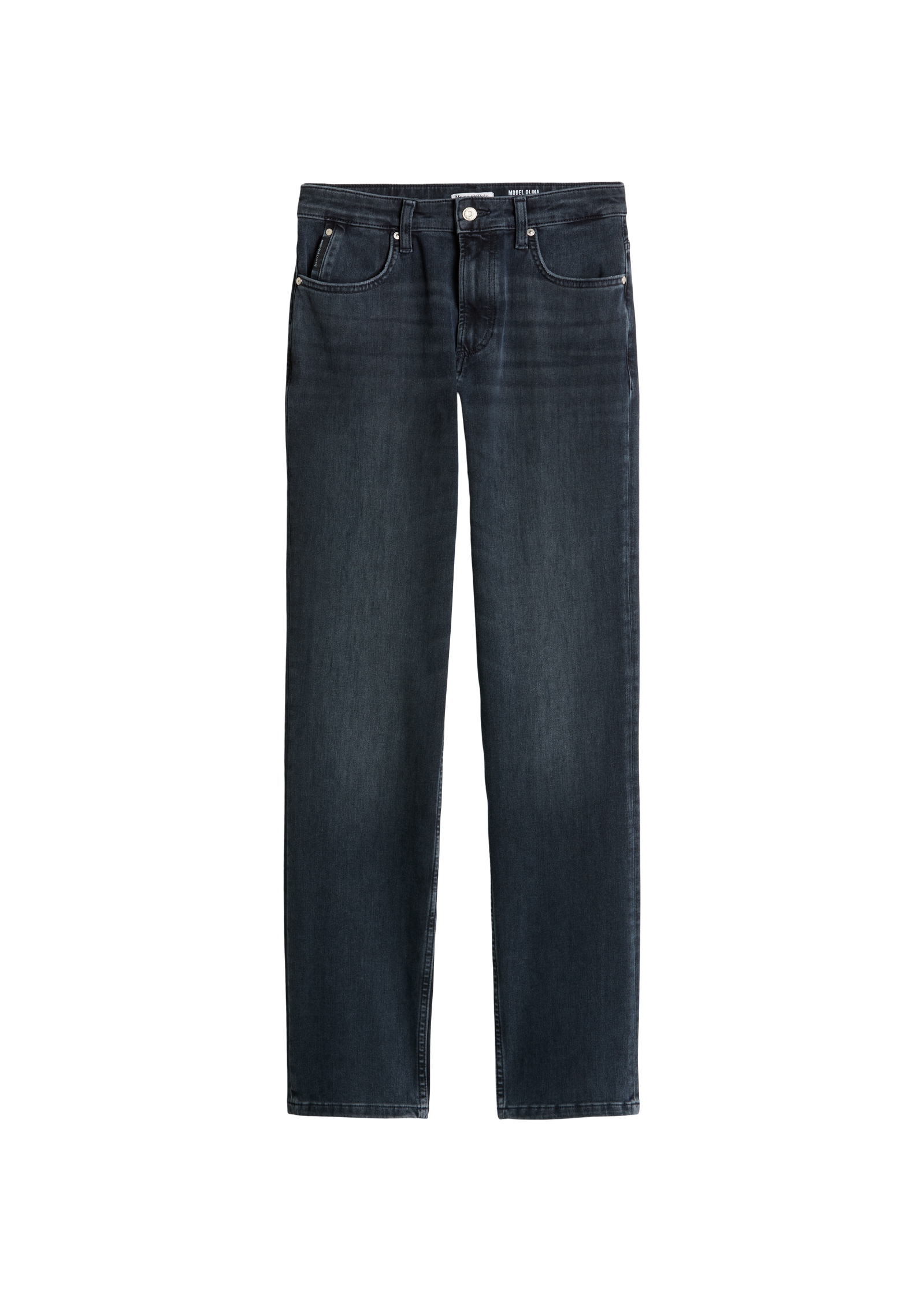 Marc O'Polo DENIM Straight-Jeans aus Stretch-Baumwolle, Mid Waist
