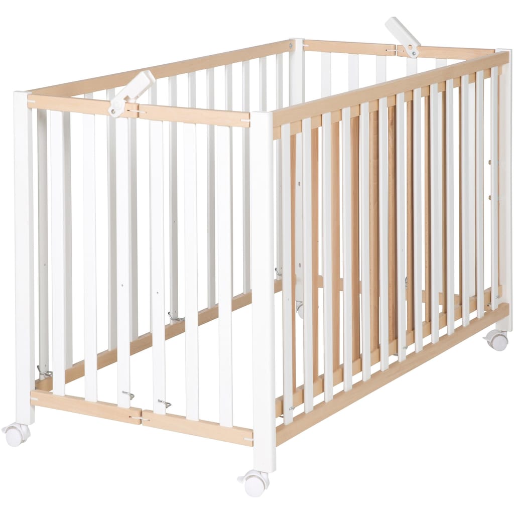 roba® Babybett »Fold Up, bicolor«, klappbar