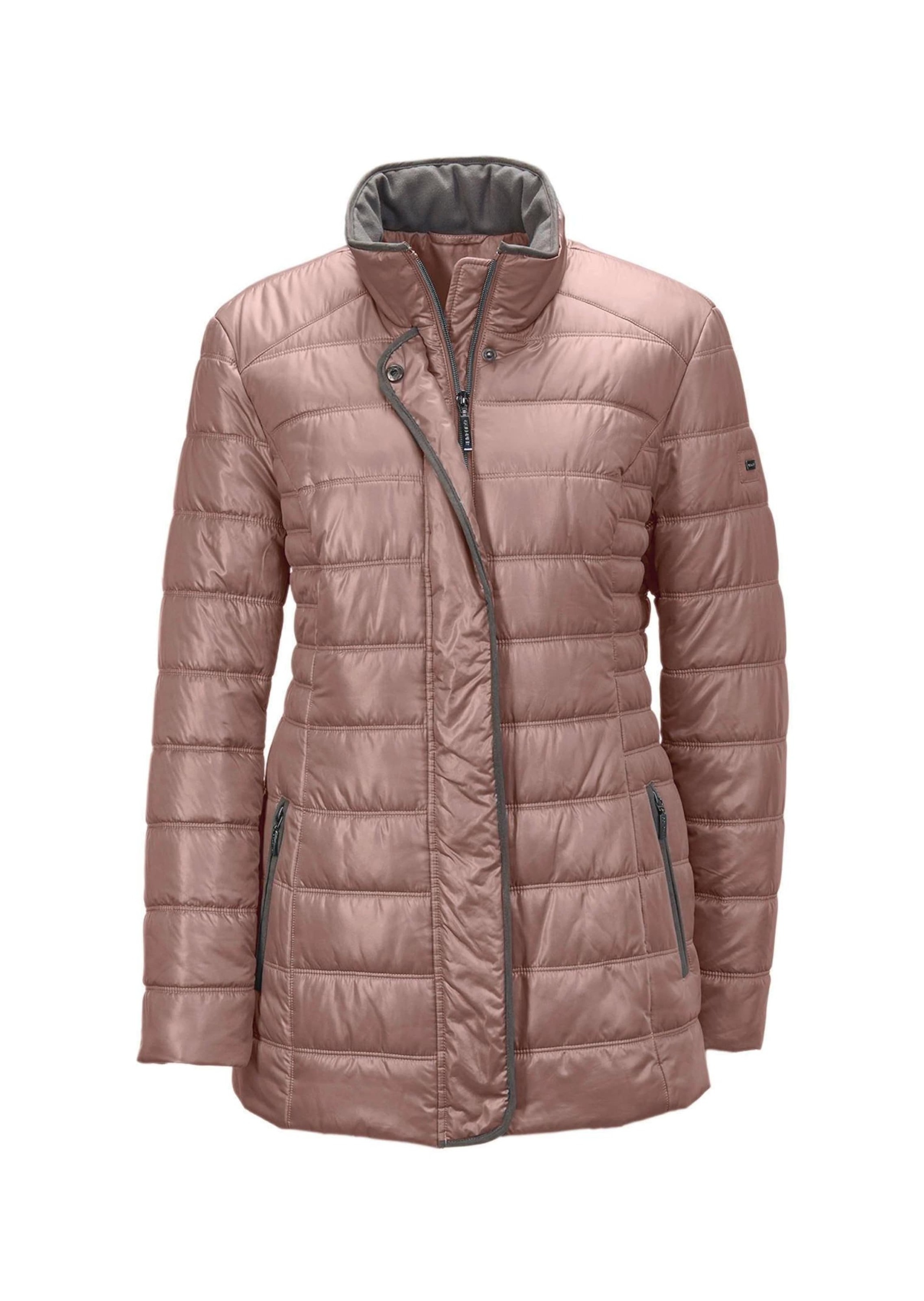 GOLDNER Winterjacke "Detailreiche Steppjacke" Feine Kontrastpaspel an Knopf günstig online kaufen