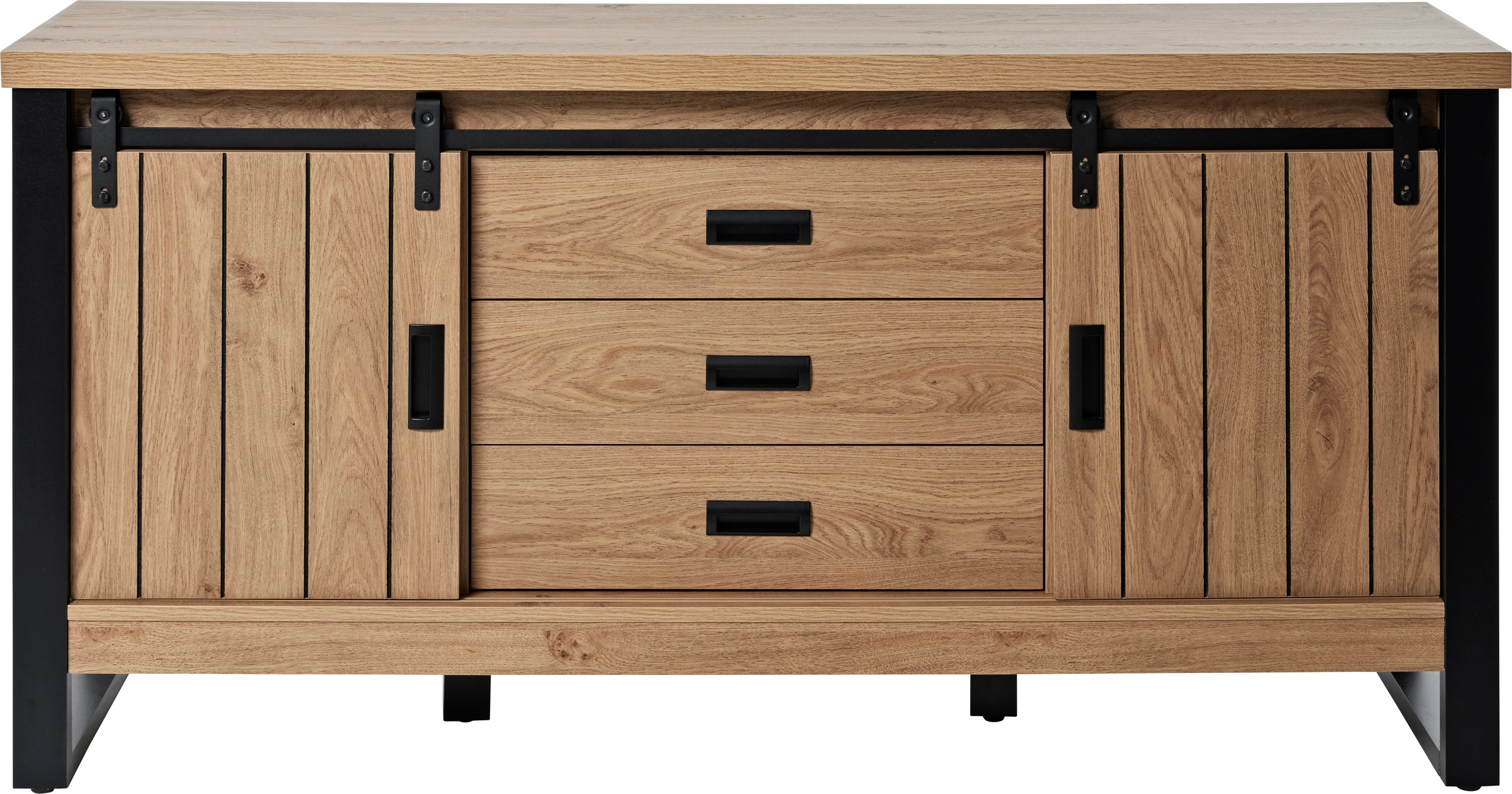 Jahnke Sideboard "SLIDE SBS 150" 1 Stk. tlg. Sideboard mit 2 Schiebetüren, günstig online kaufen