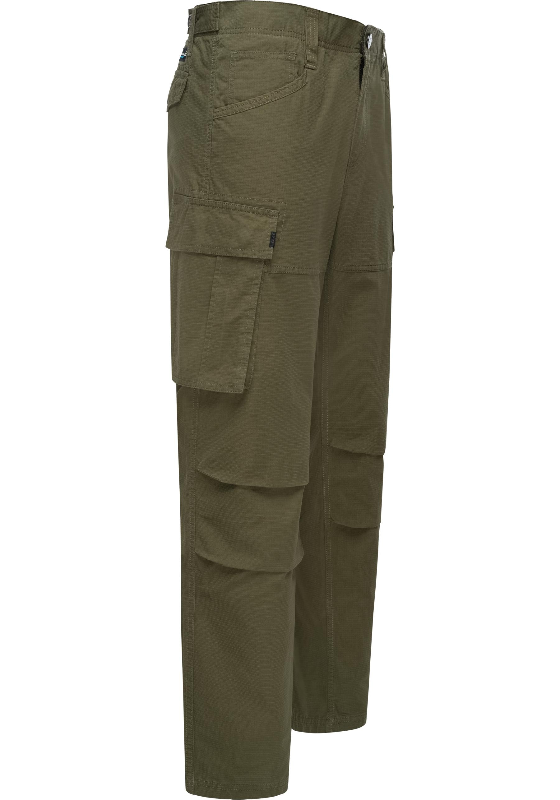 Ragwear Cargohose "Merly Long", (1 tlg.), modische Herren Cargo mit großen Pattentaschen