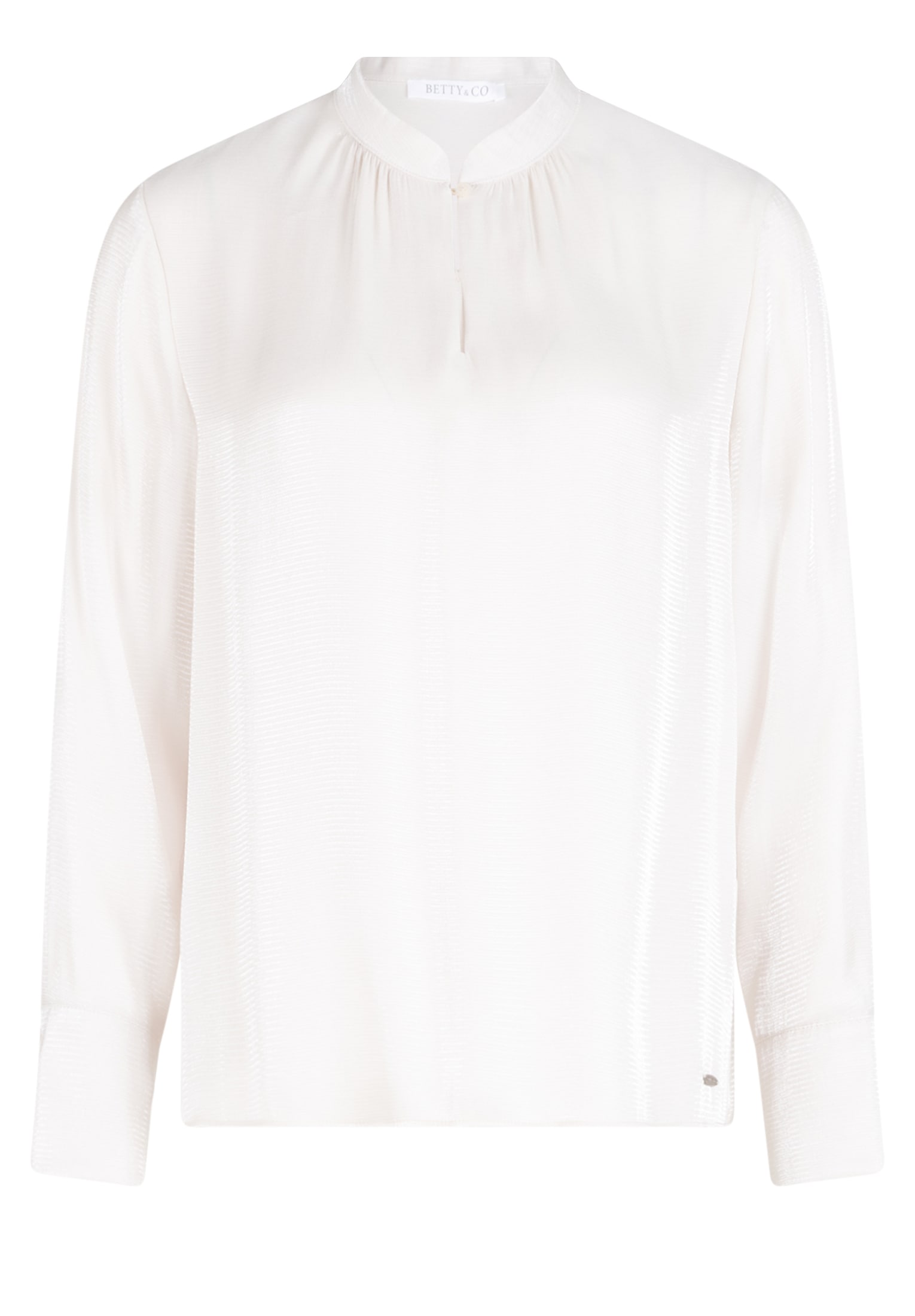 Betty&Co Schlupfbluse »Betty & Co Damen Schlupfbluse mit Raffung«