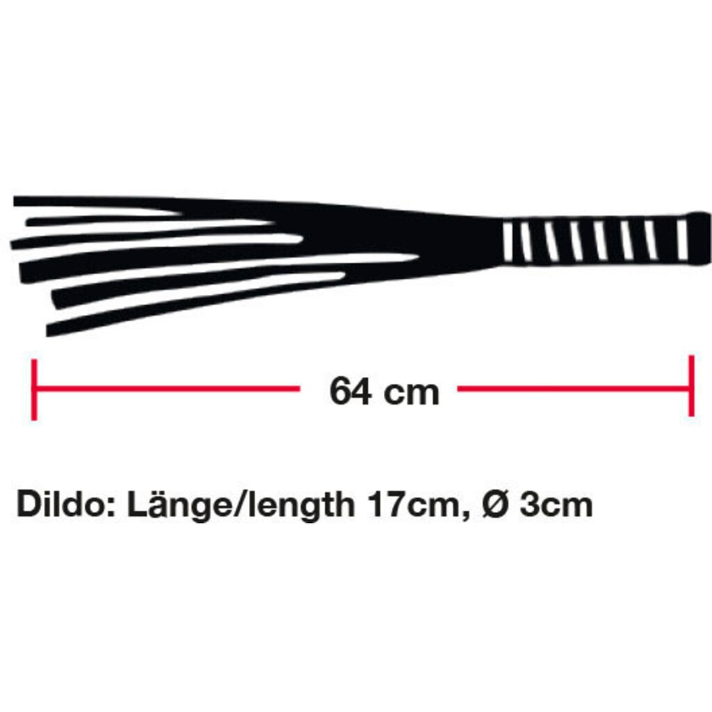 Bad Kitty Erotik-Peitsche »Flogger«