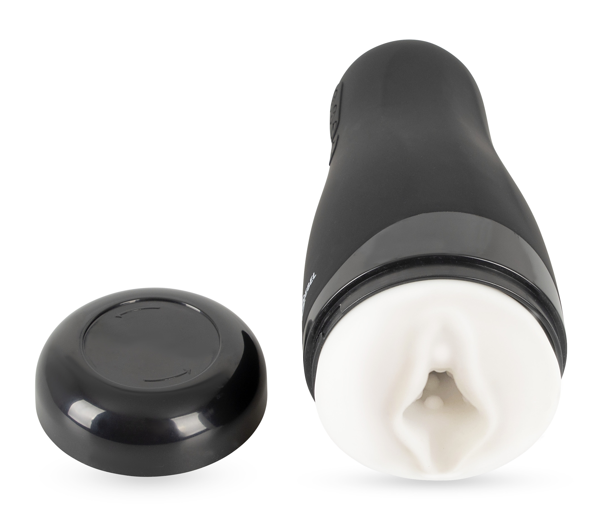 REBEL Masturbator »Masturbator mit Vibration Masturbator with 3 Functions«