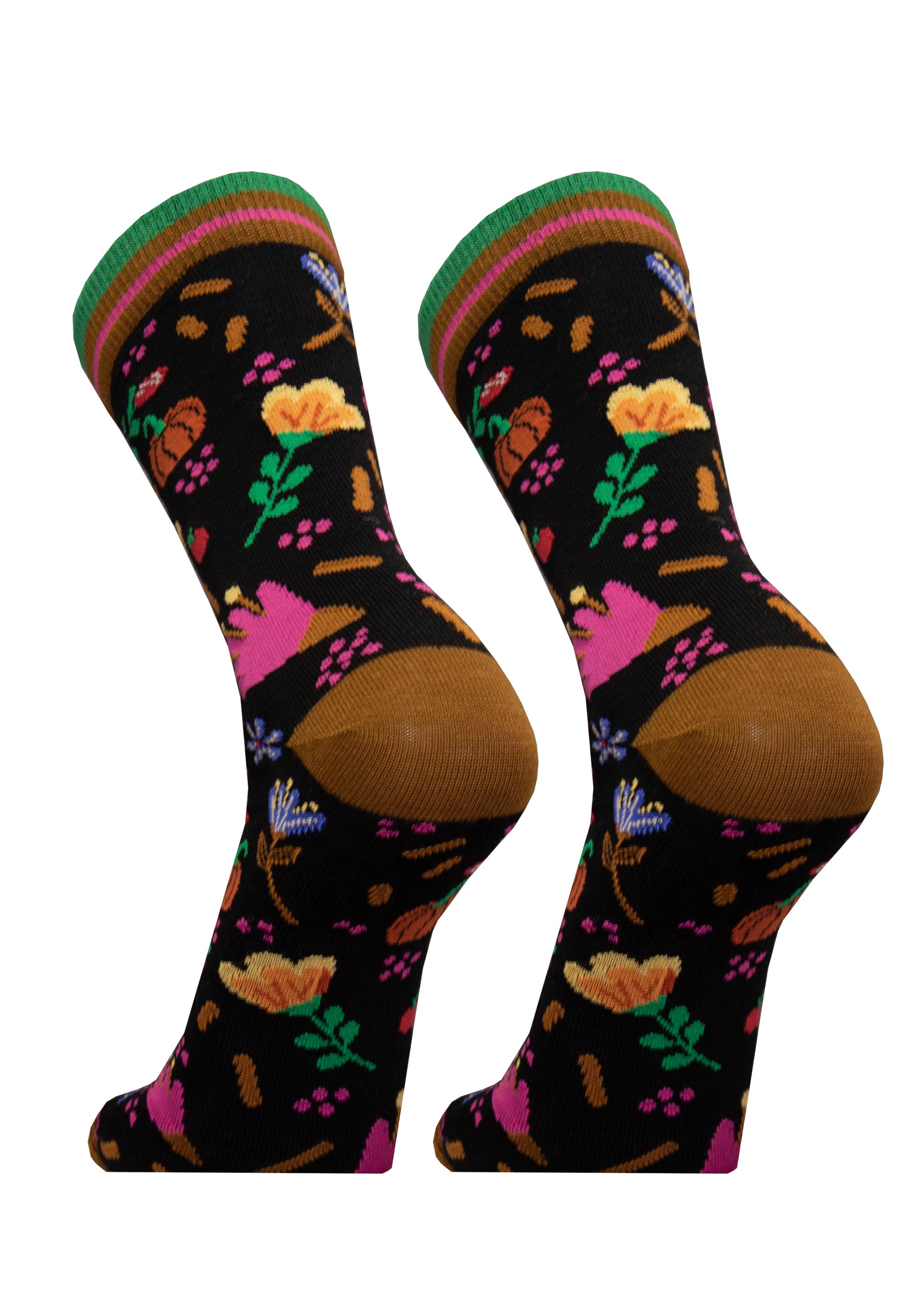 UphillSport Socken »AUTUMN GARDEN 2er Pack«, (2 Paar), in nahtlosem Design