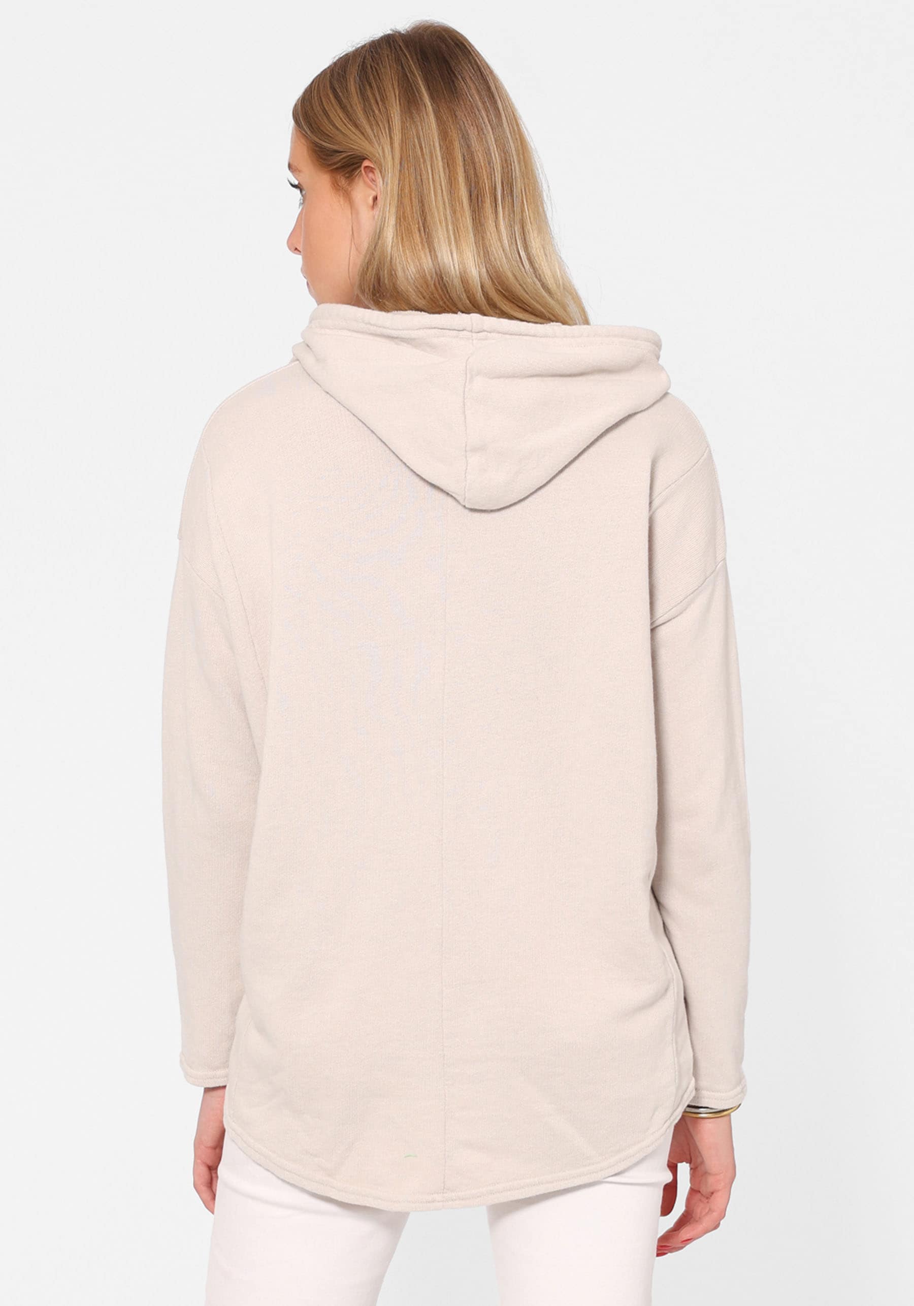 Zwillingsherz Hoodie »"Moin"«, mit Kapuze und Stempeldruck