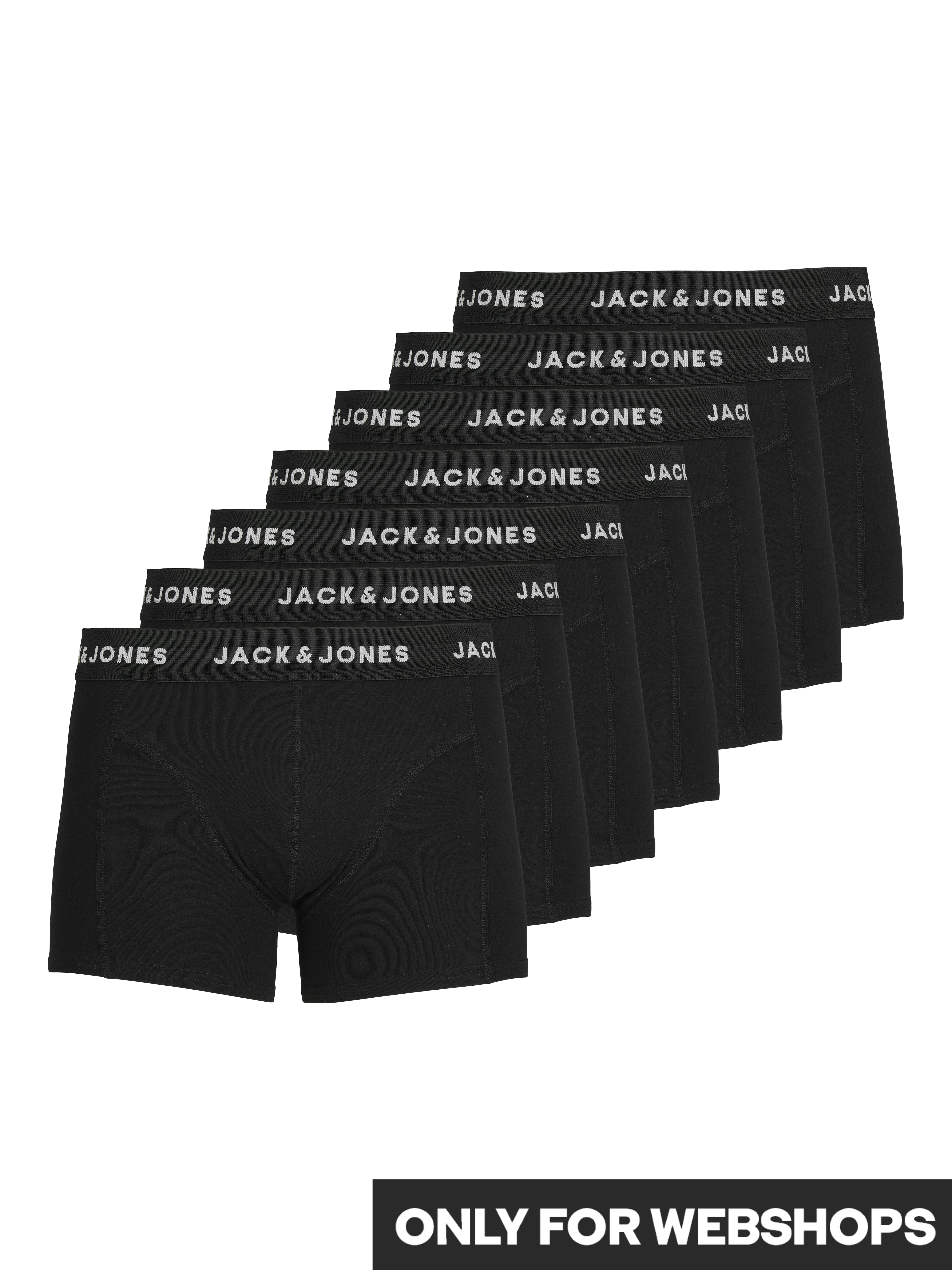 Jack & Jones PlusSize Trunk "JACHUEY TRUNKS 7 PACK NOOS PLS" Packung, 7 Stk.