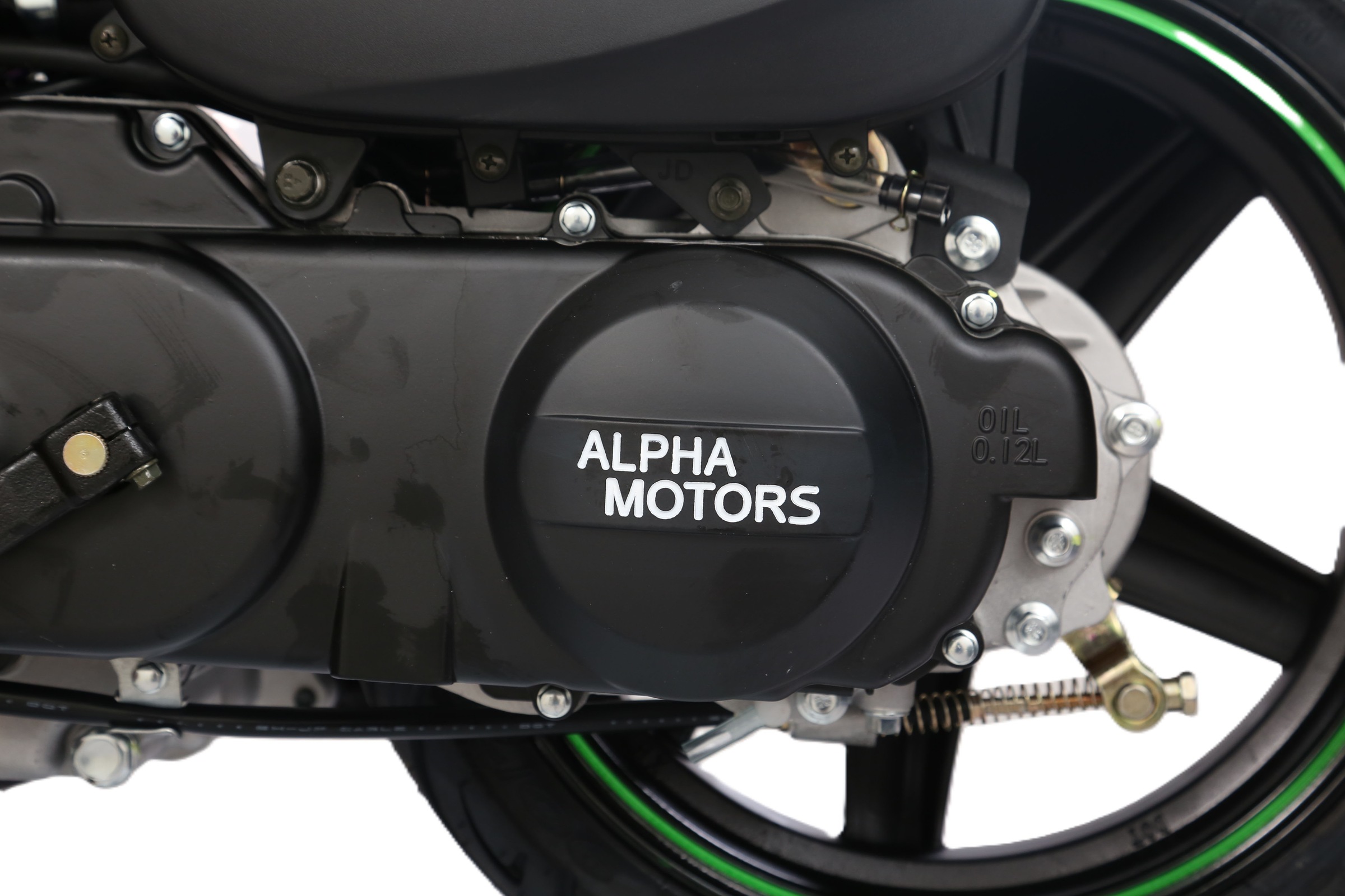 Alpha Motors Mofaroller »Powermax 50 ccm 25 kmh EURO 5 dunkelgrau (mit/ohne Topcase)«, 50 cm³, 25 km/h, Euro 5, 2,6 PS