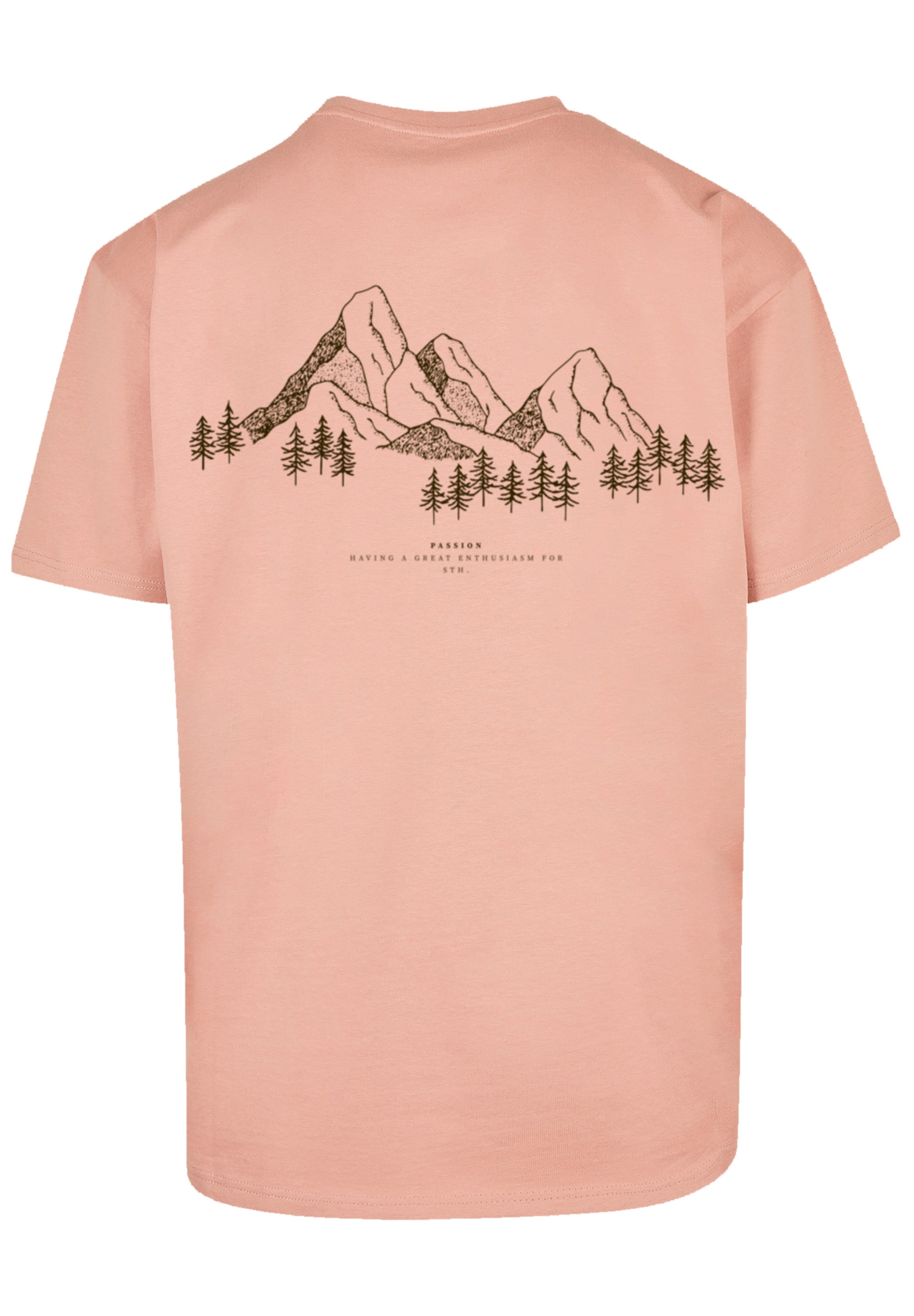 F4NT4STIC T-Shirt "PLUS SIZE Mountain Berge", Print günstig online kaufen