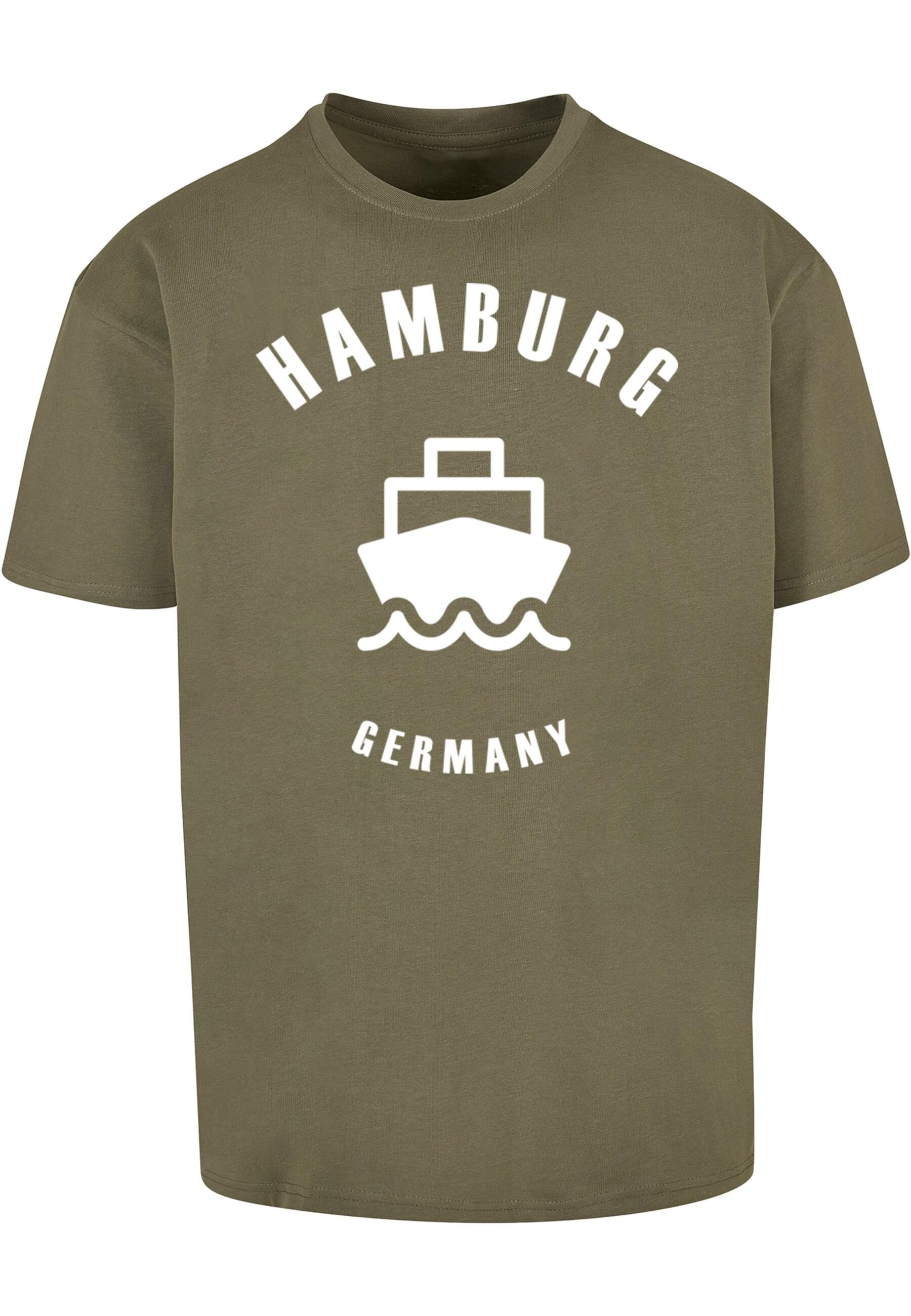 Merchcode T-Shirt »Merchcode Herren Hamburg X Heavy Oversize Tee-BY102«