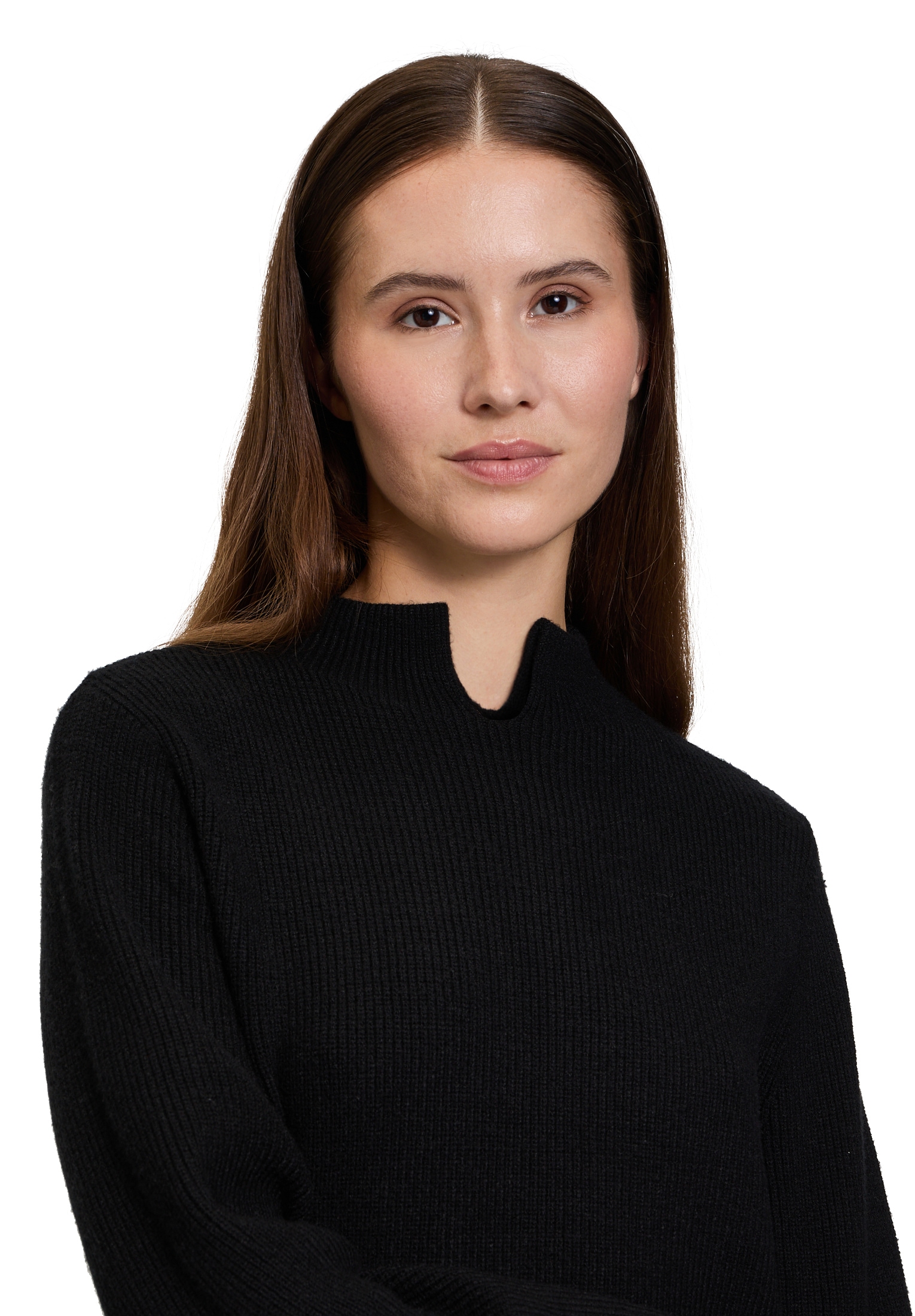 Betty Barclay Strickpullover »Betty Barclay Damen Strickpullover mit Struktur«, (1 tlg.), Kragen