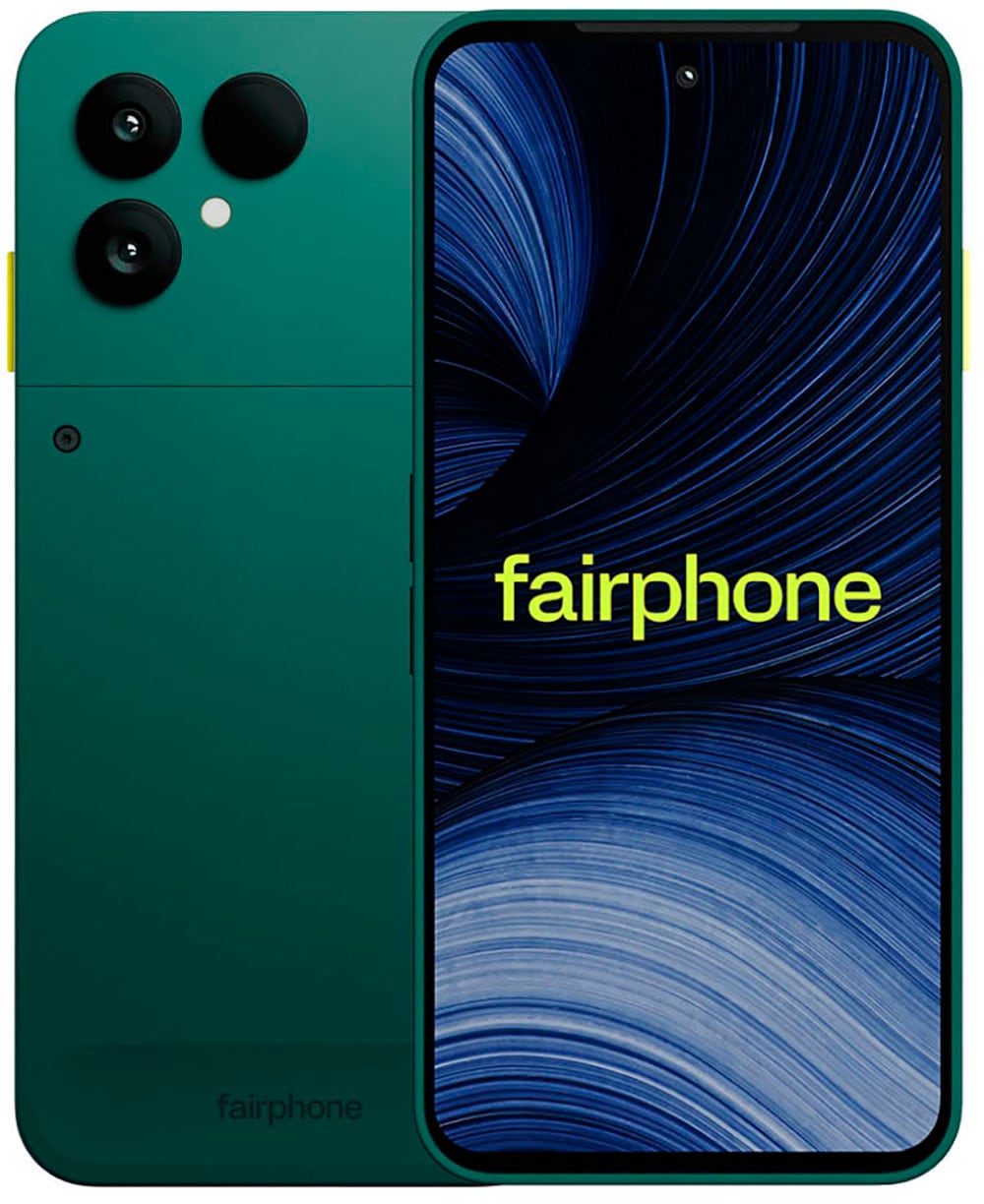 Fairphone Smartphone »Das Fairphone Gen. 6+ 12GB/256GB« forest green