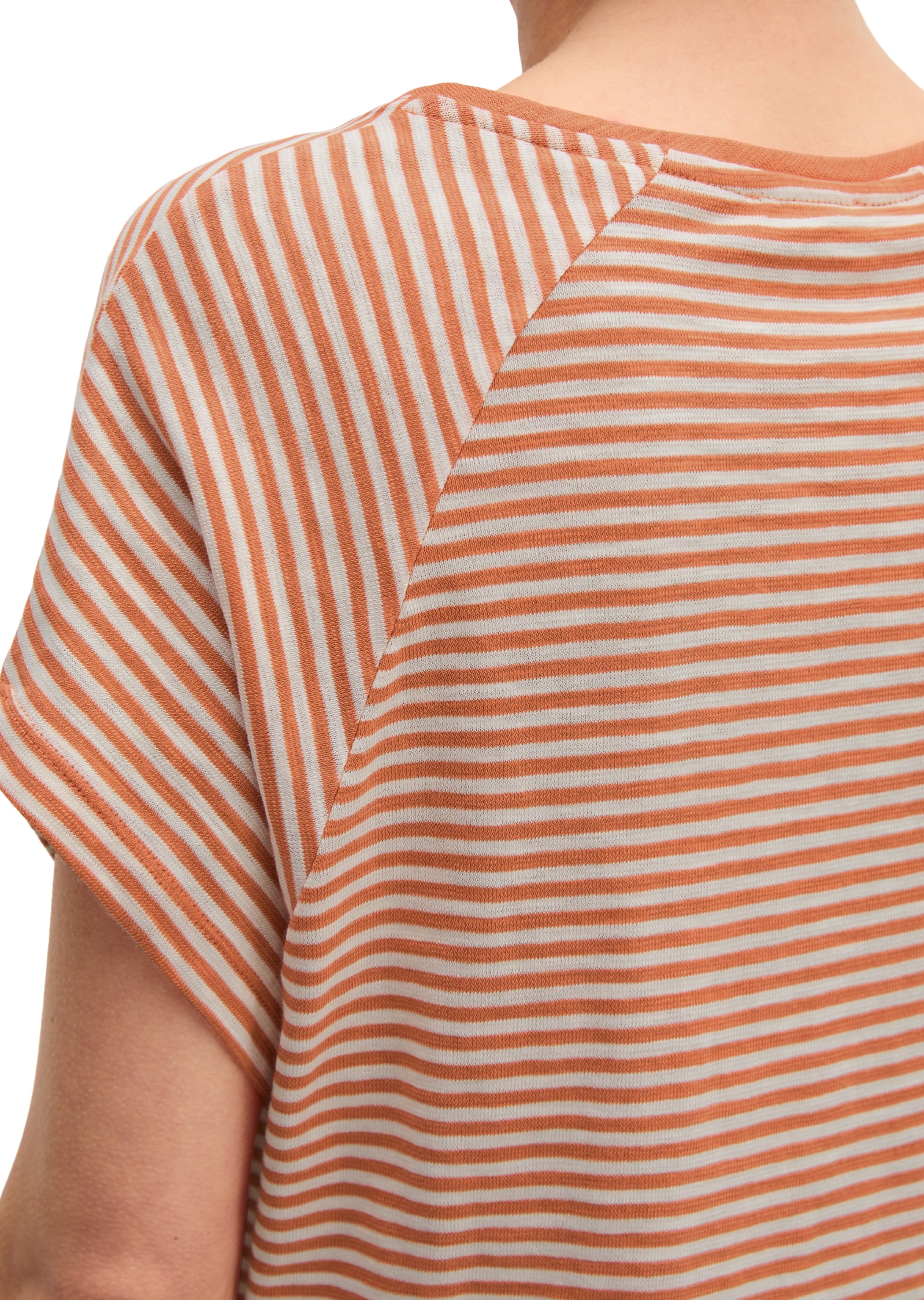 Marc O'Polo T-Shirt Gestreift, regular aus Baumwoll-Single-Jersey