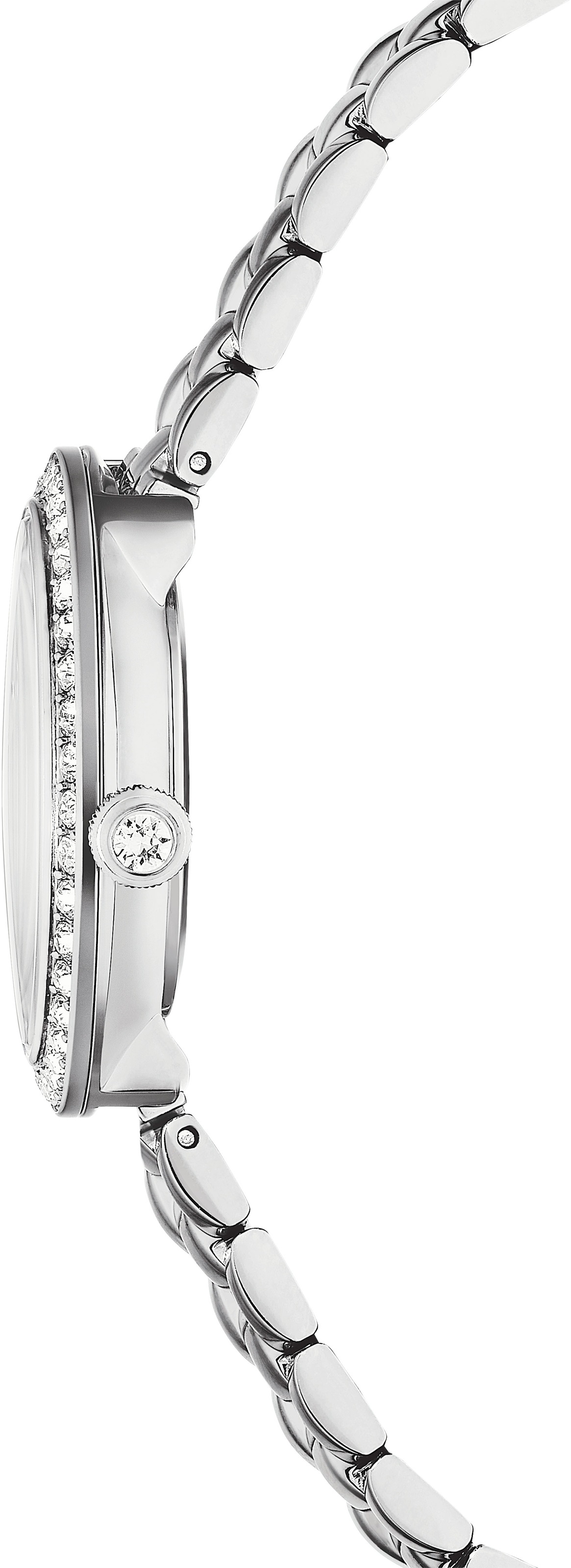 Swarovski Quarzuhr »CERTA«, Armbanduhr, Damenuhr, analog, Swarovski®-Kristalle