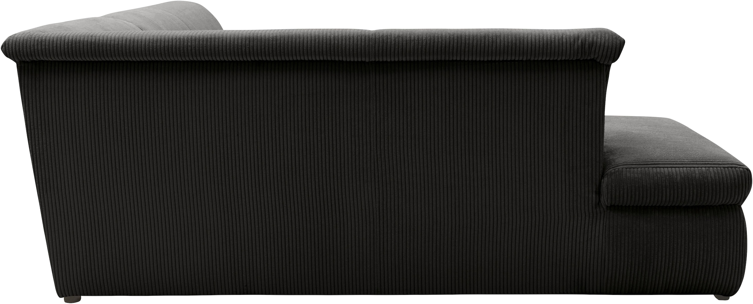 DOMO collection Ecksofa »Moric L-Form«, wahlweise mit Bettfunktion und Armlehnenverstellung, auch in Cord
