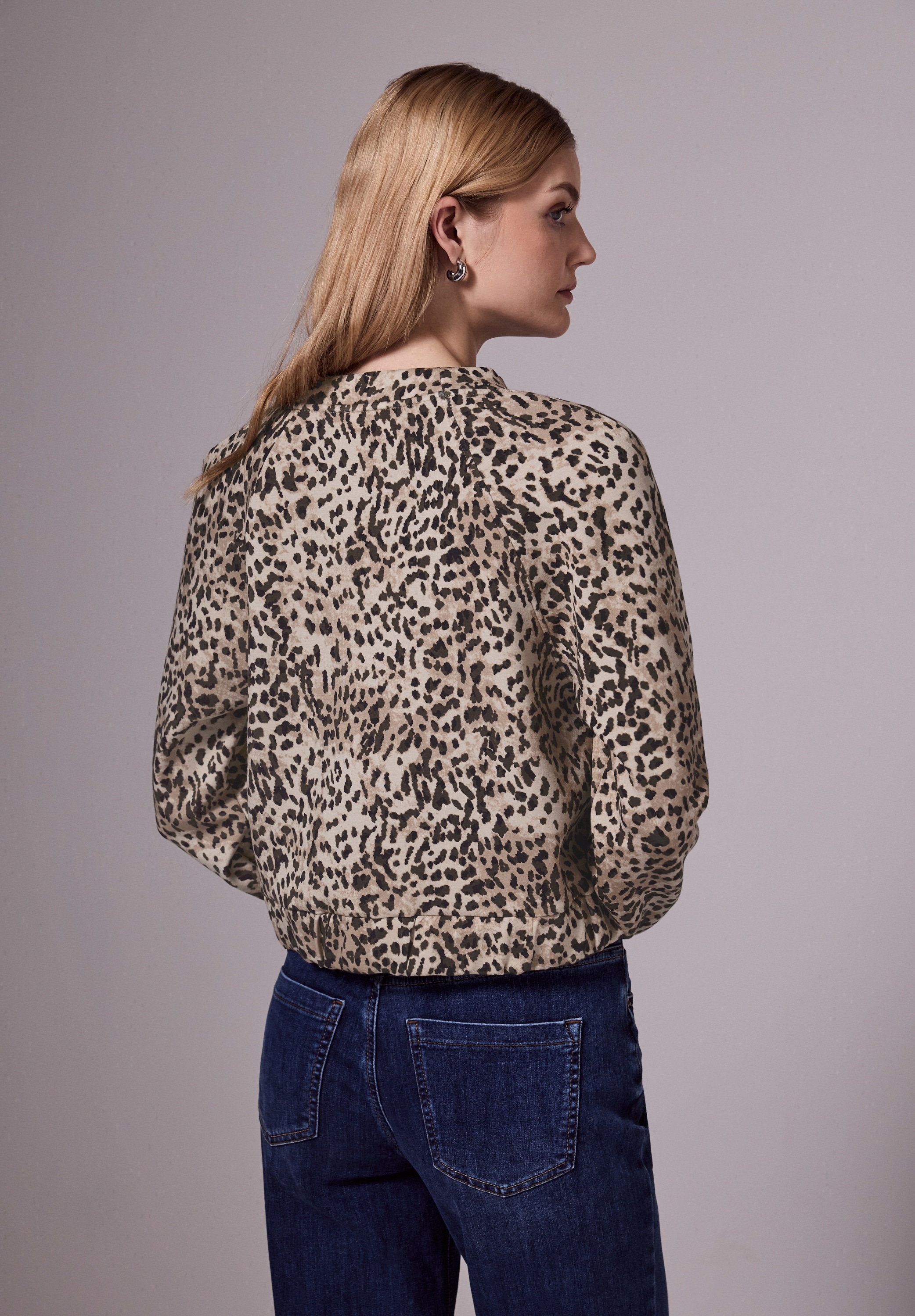 STREET ONE STUDIO Blouson, ohne Kapuze, mit Elastiksaum