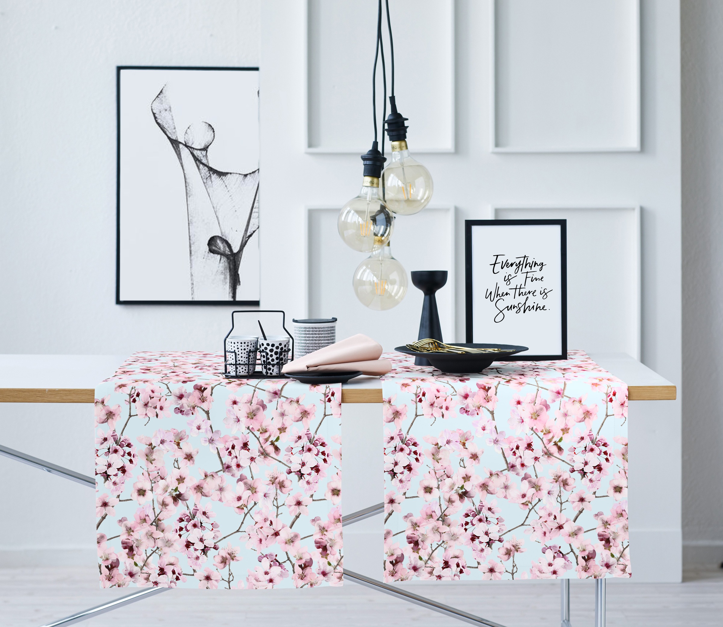 APELT Tischläufer "6450 SPRINGTIME, Frühjahrsdeko, Frühling" Digitaldruck günstig online kaufen