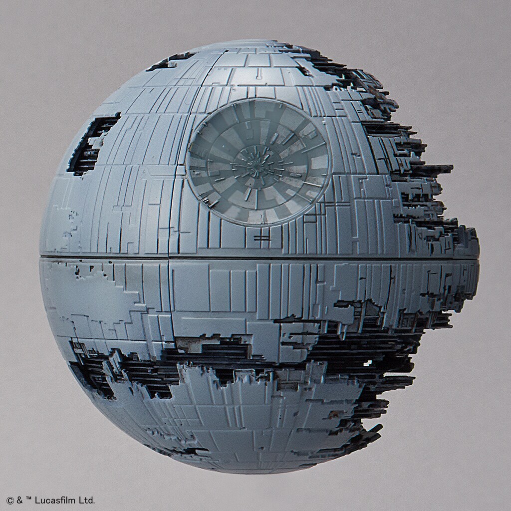 Bandai Modellbausatz »Star Wars - Death Star+Star Destroyer«, 1:2700000 und 1:14500