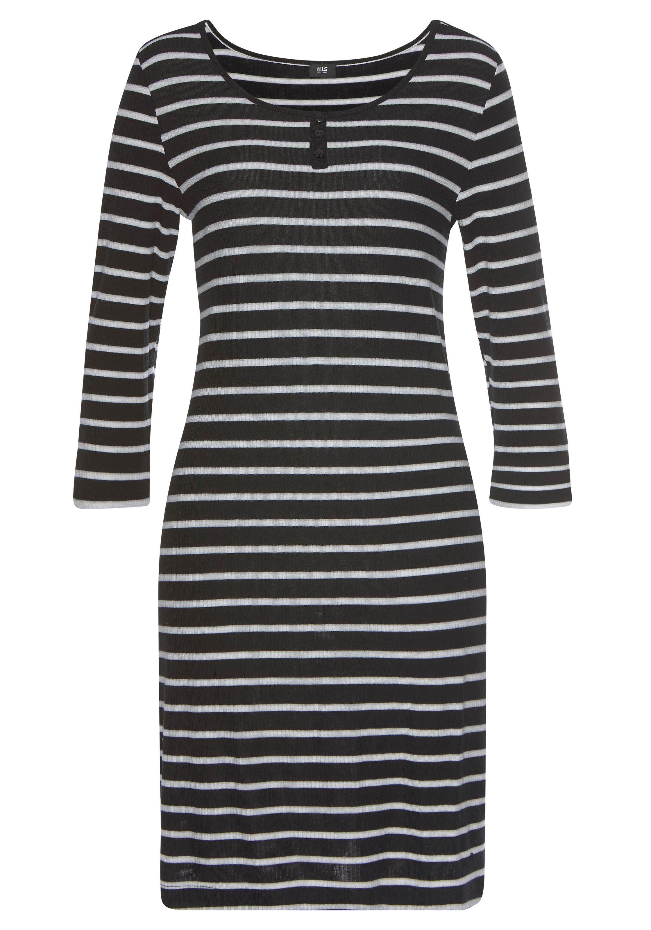 H.I.S mit kurzer Knopfleiste günstig online kaufen