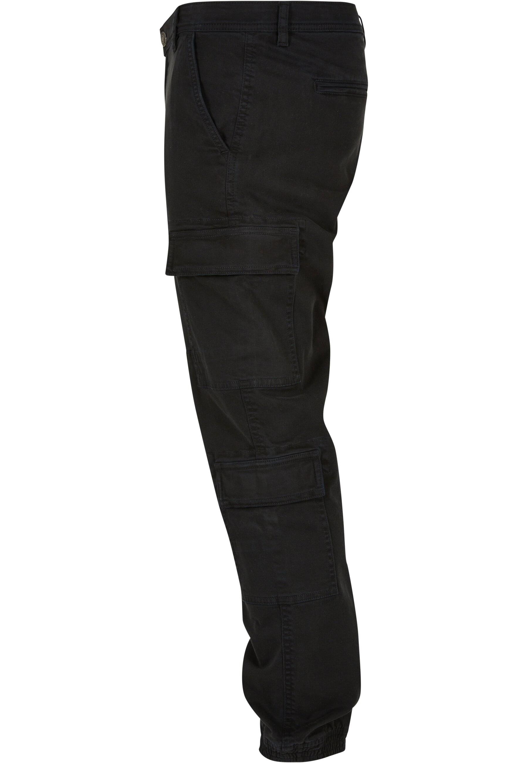 URBAN CLASSICS Stoffhose »Urban Classics Herren Double Cargo Twill Jogging Pants«, (1 tlg.)