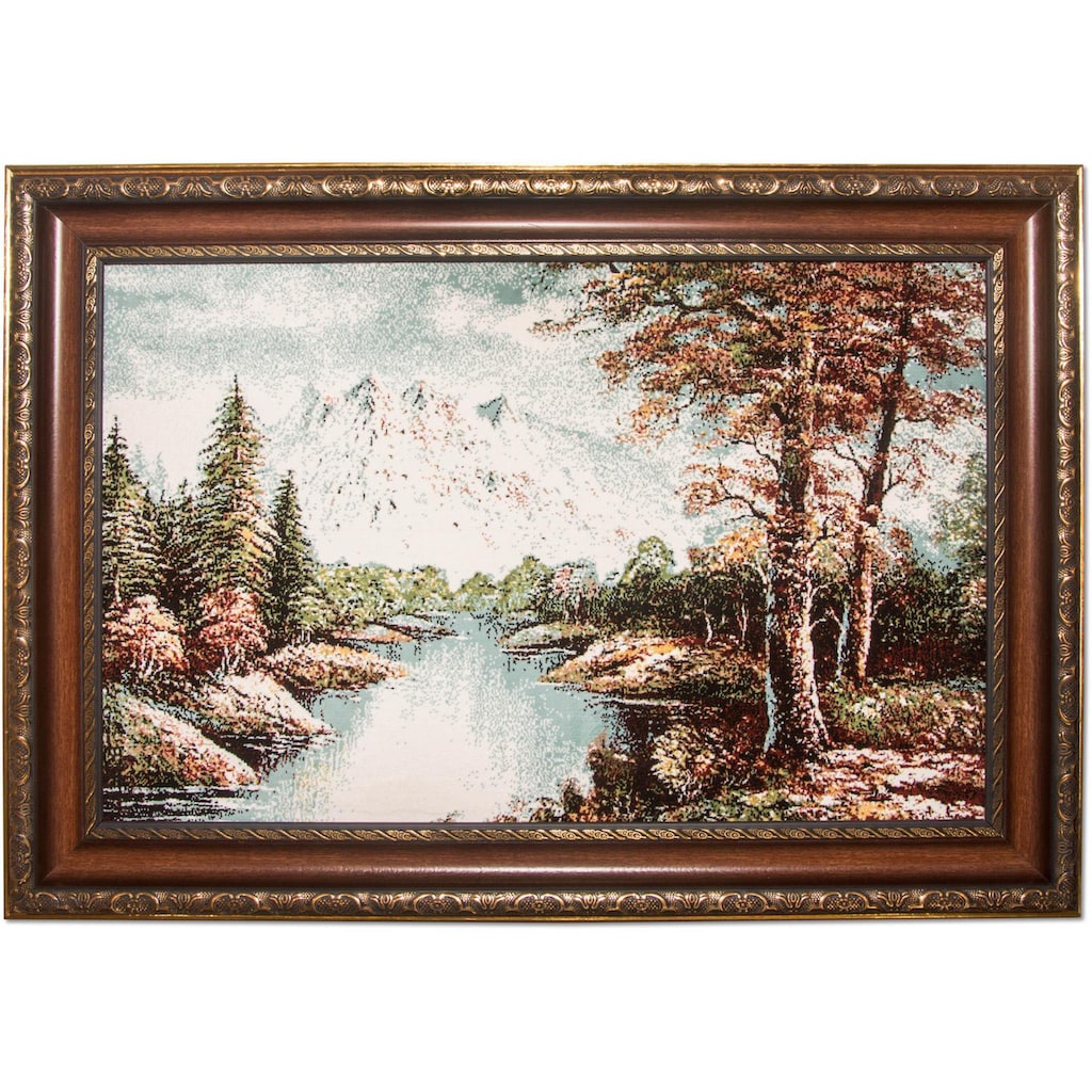 morgenland Wandteppich »Bild-Teppich Figurativ 85 x 60 cm«, rechteckig