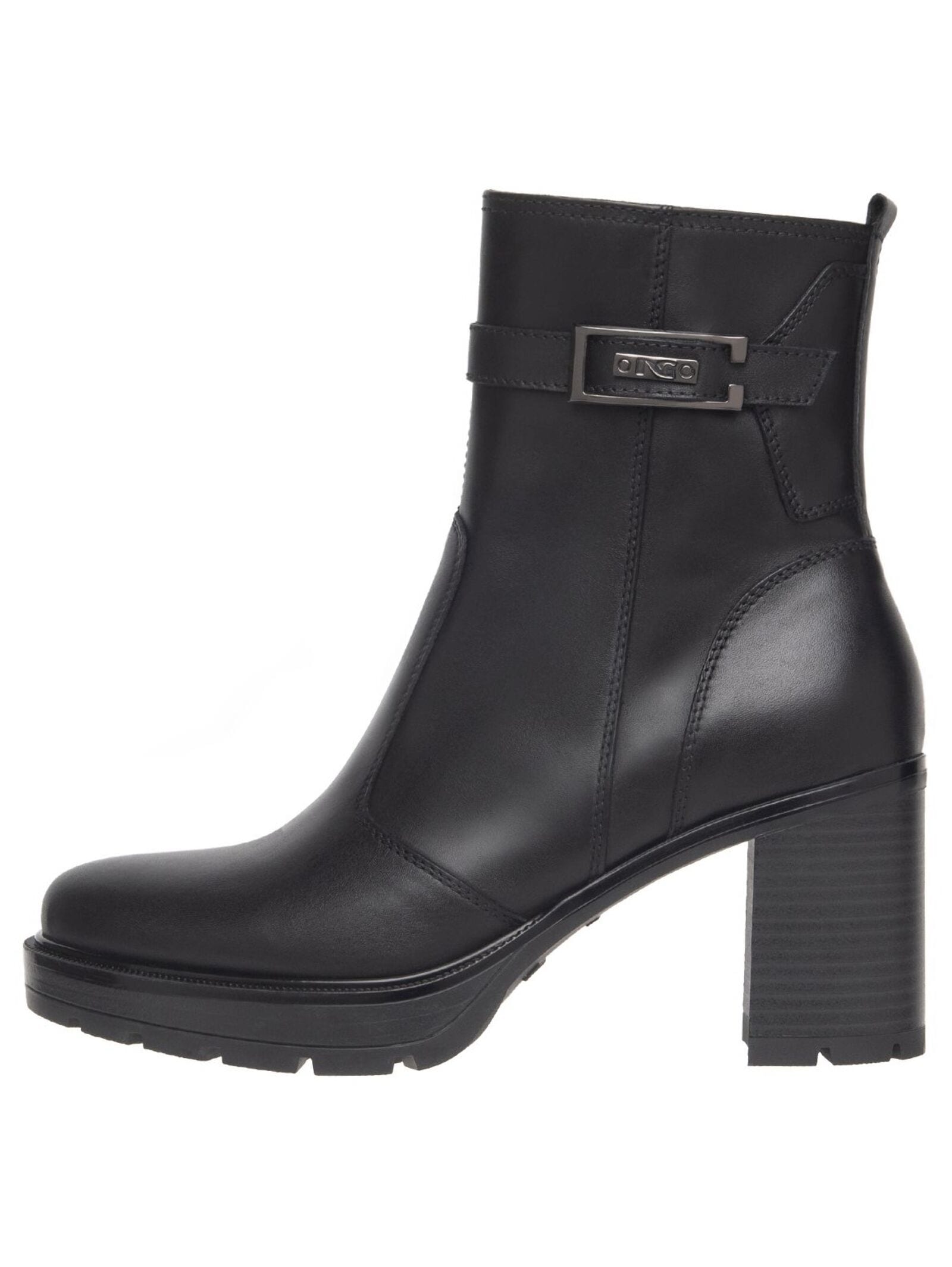 Nero Giardini High-Heel-Stiefelette »Nero Giardini Stiefelette Leder«