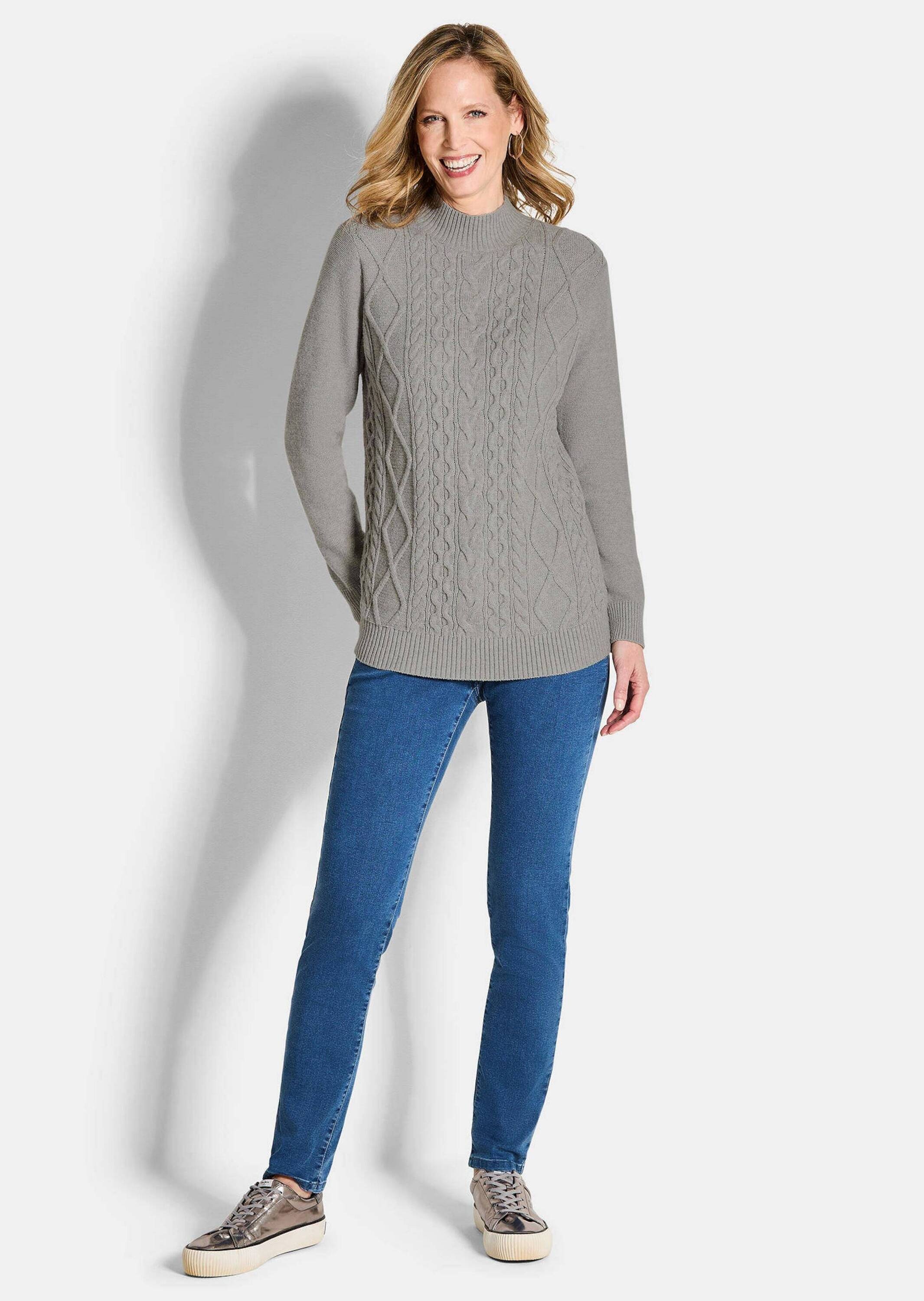 Thumbnail - GOLDNER Strickpullover "Strickpullover mit Zopfmuster"