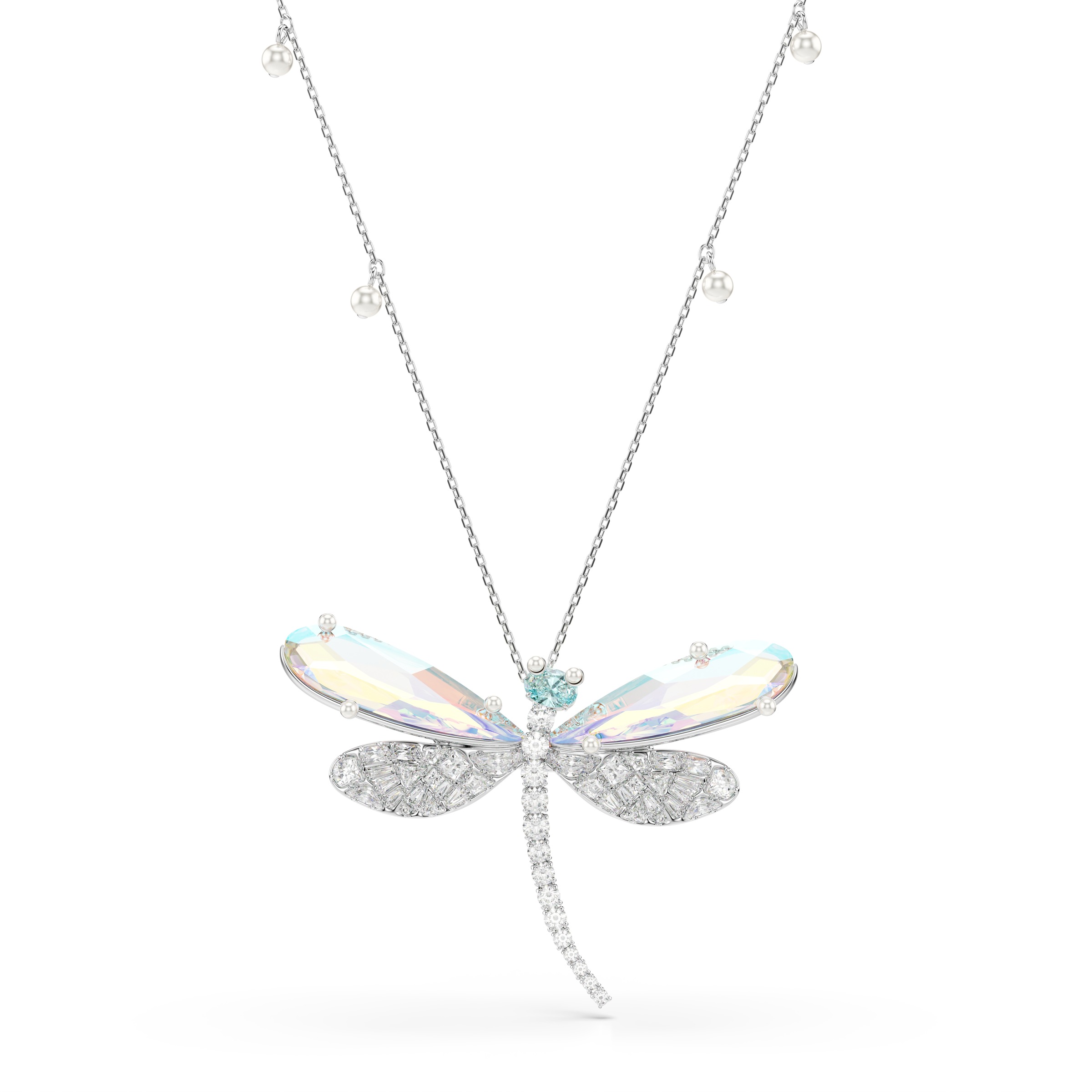 Swarovski Kette mit Anhänger »Schmuck Geschenk 2026 CAPSULE Halskette Brosche« mit Swarovski® Kristall - mit Swarovski® Perle