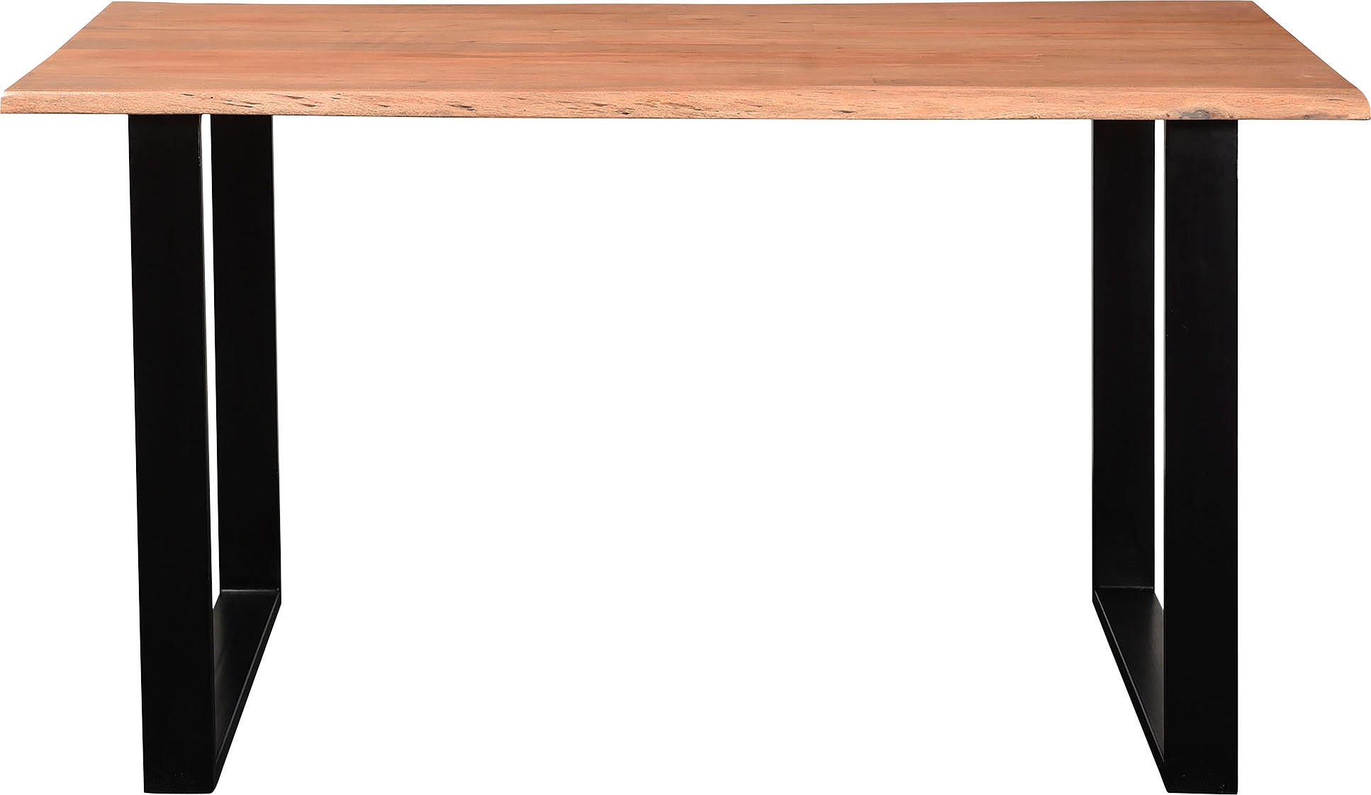 SIT Baumkantentisch, mit Baumkante und Kufengestell