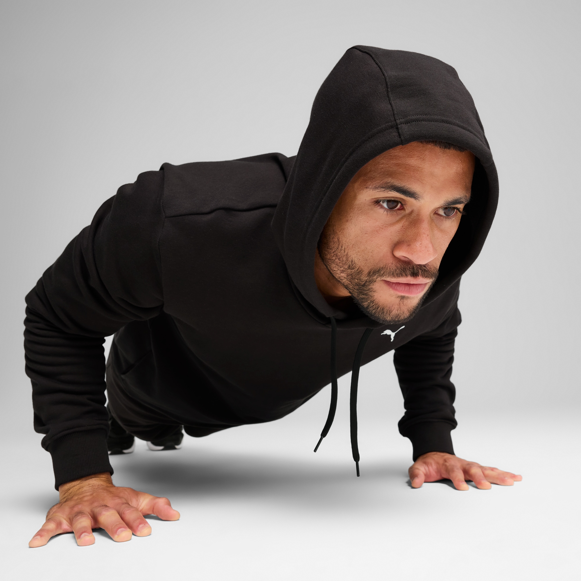 PUMA Kapuzensweatshirt »M TAD ESSENTIALS FRENCH TERRY HOODIE«