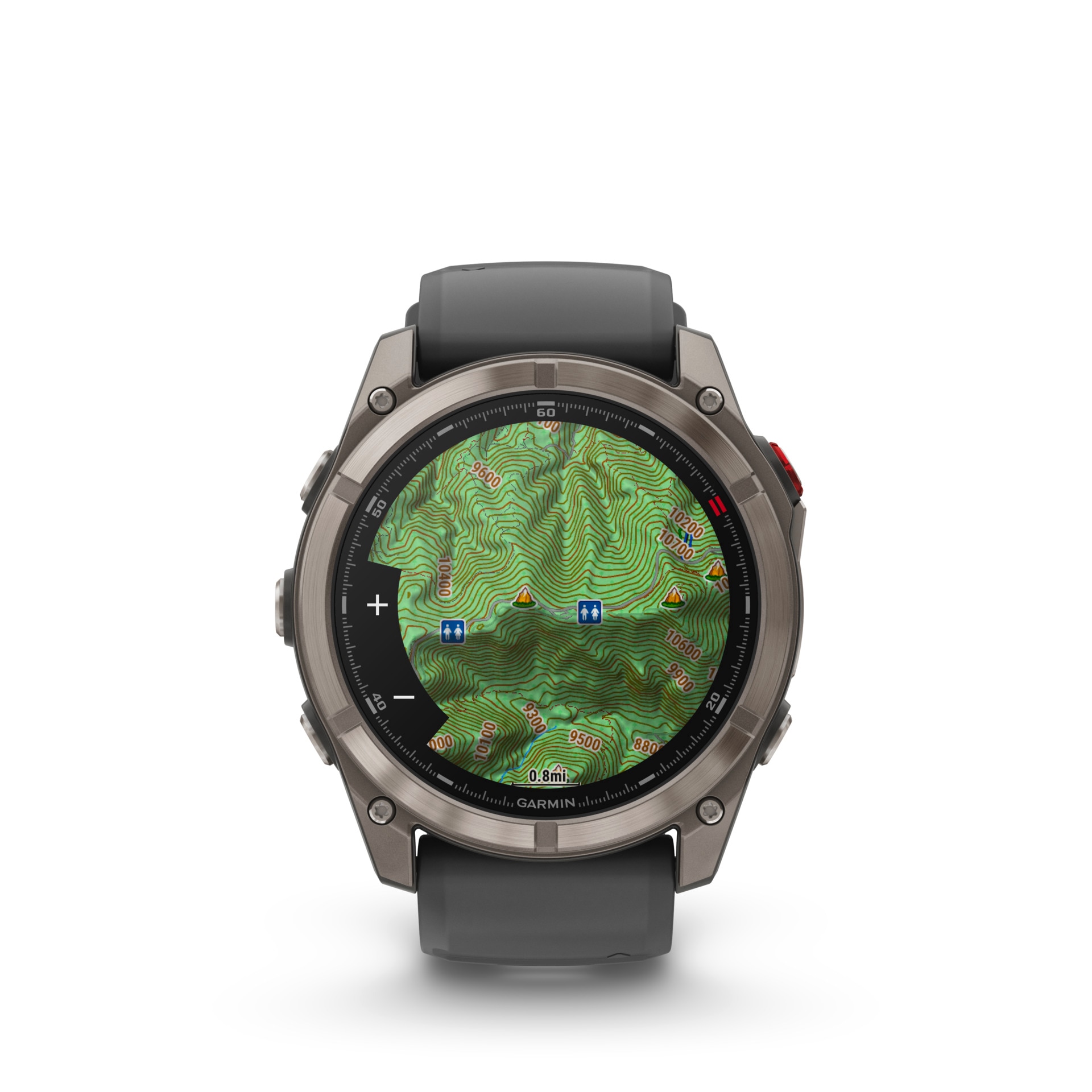 Garmin Smartwatch »FENIX 8 Pro - 51 mm smarte Premium Multisport GPS-Uhr«, (3,556 cm / 1,4 Zoll), 32,00 GB